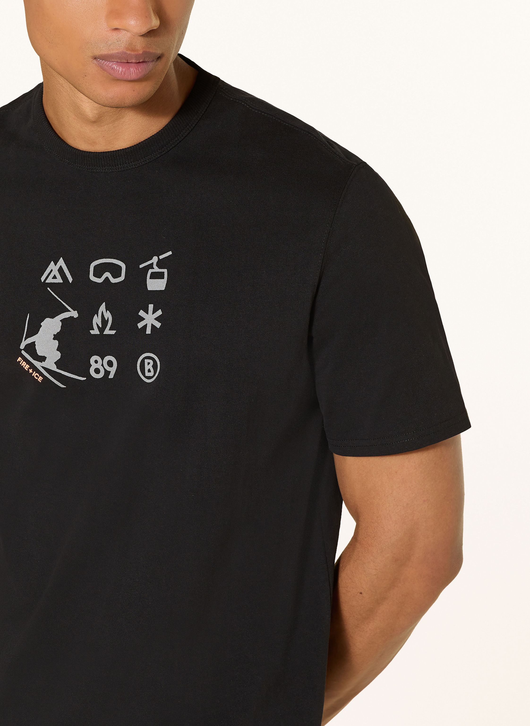 Thumbnail - Fire+Ice T-Shirt ado2 schwarz