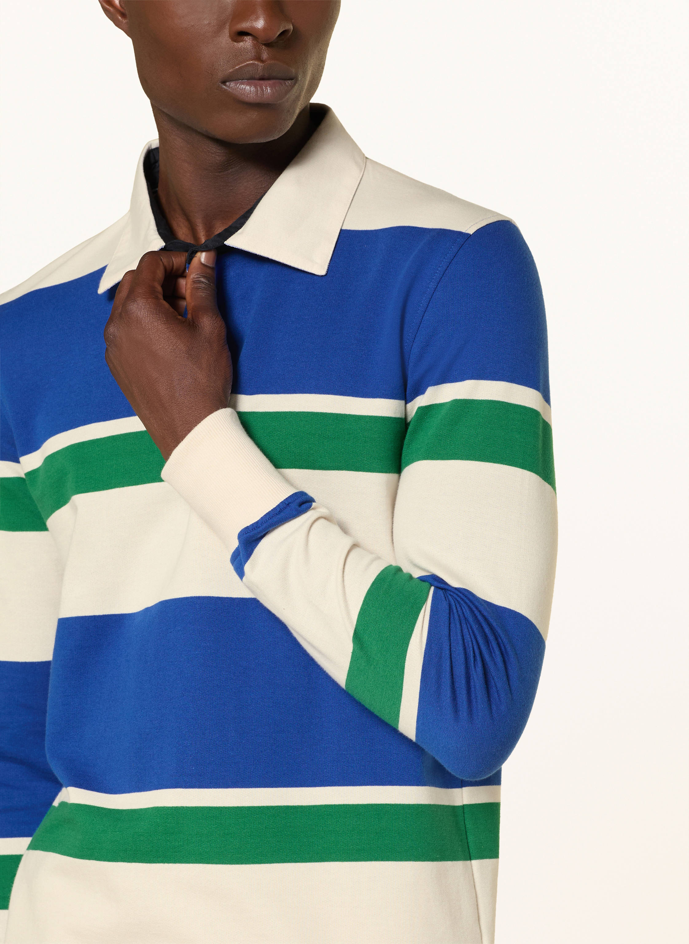 Thumbnail - Strokesman's Rugbyshirt blau