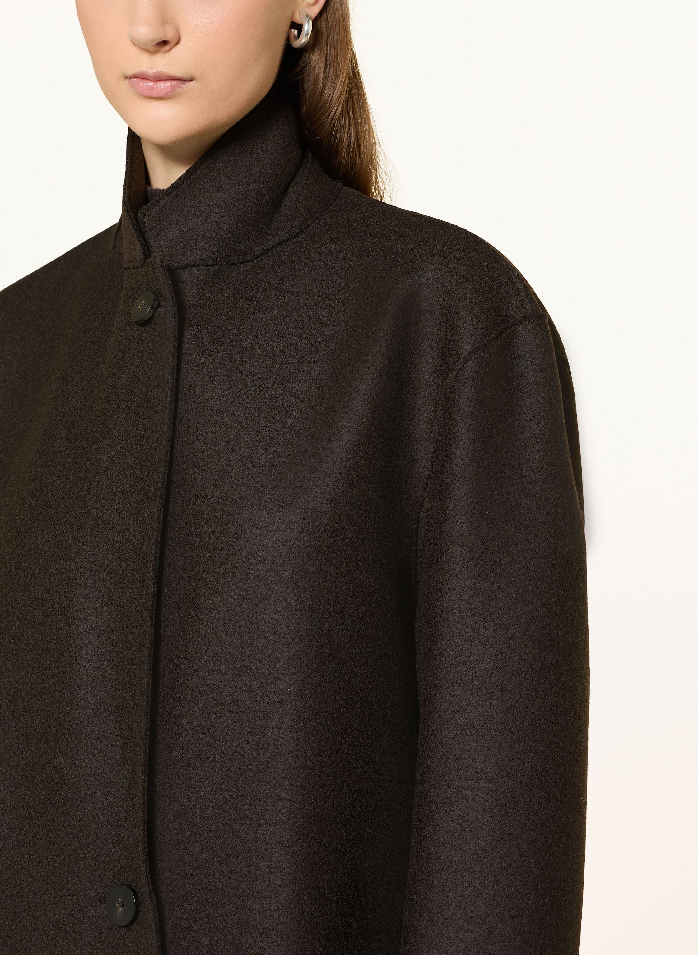 Thumbnail - Harris Wharf London Wollmantel braun