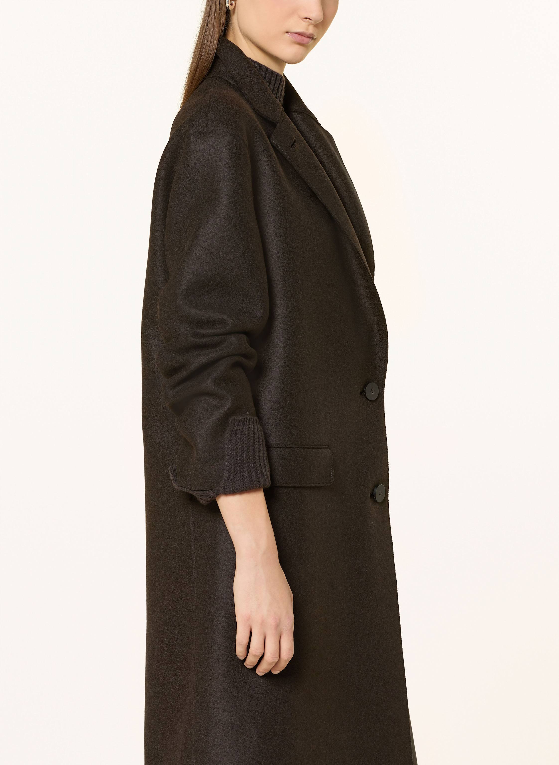 Thumbnail - Harris Wharf London Wollmantel braun