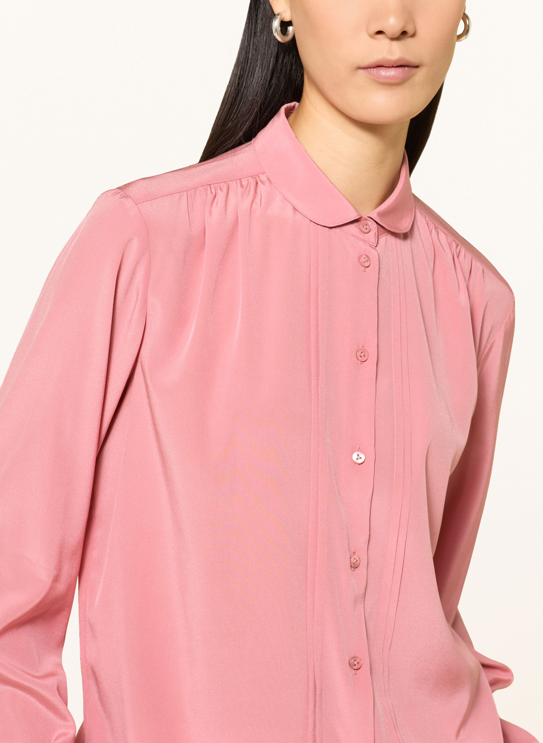 Thumbnail - Van Laack Hemdbluse Vl-Lilani-Xx Aus Seide rosa