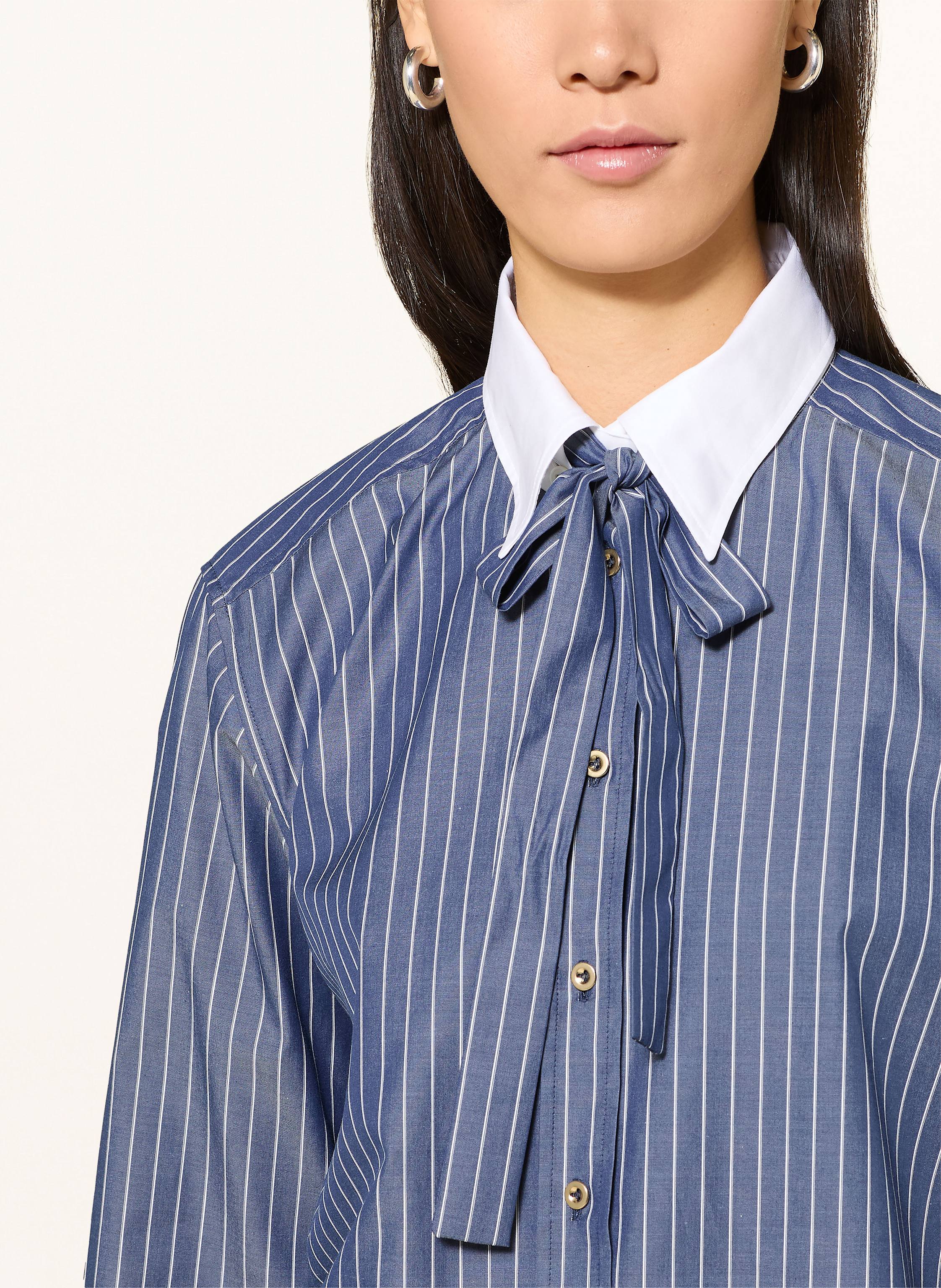 Thumbnail - Van Laack Hemdbluse Effya Mit Schluppe blau