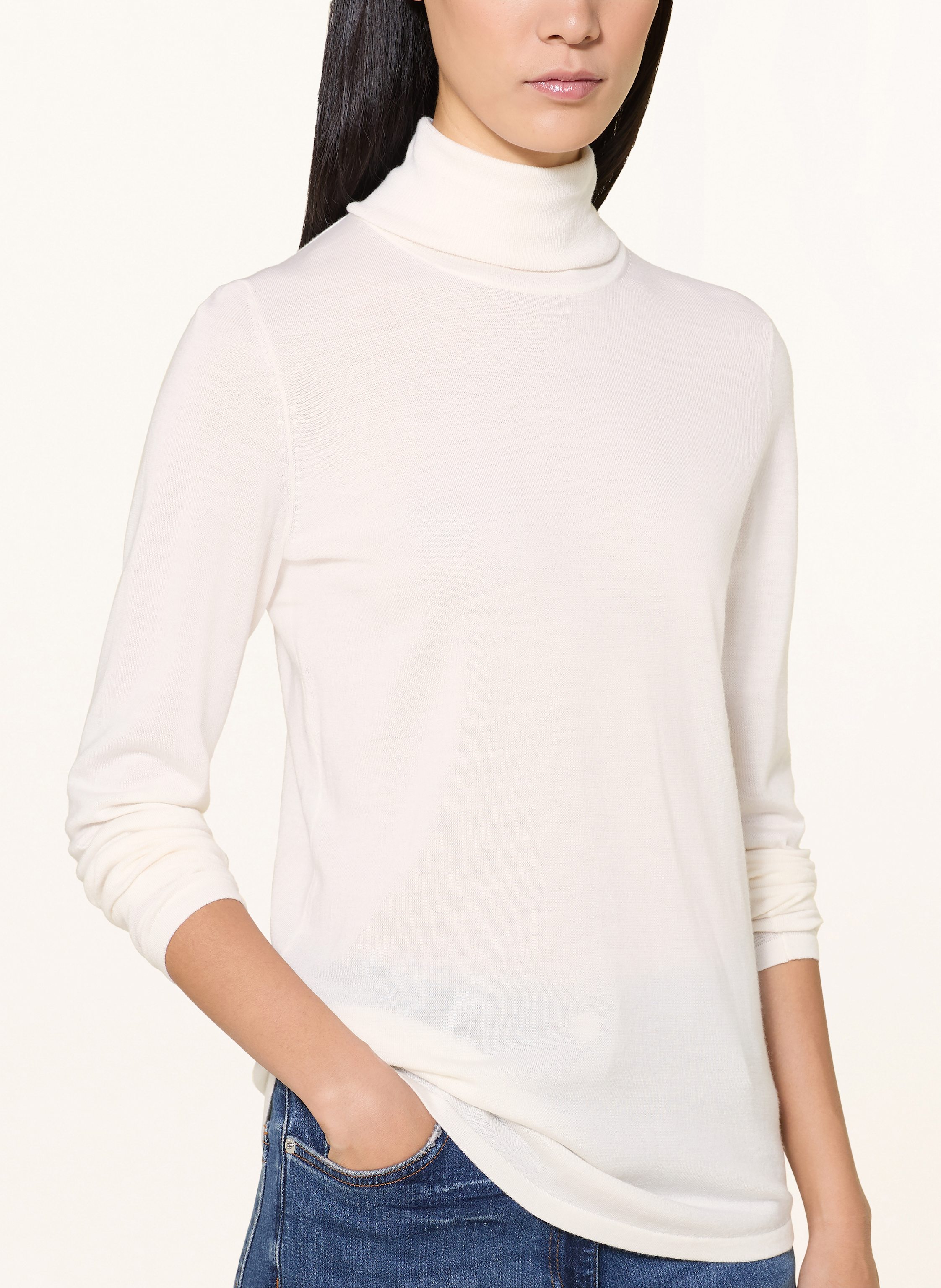 Thumbnail - Van Laack Rollkragenpullover Vl-Seba-Xx weiss