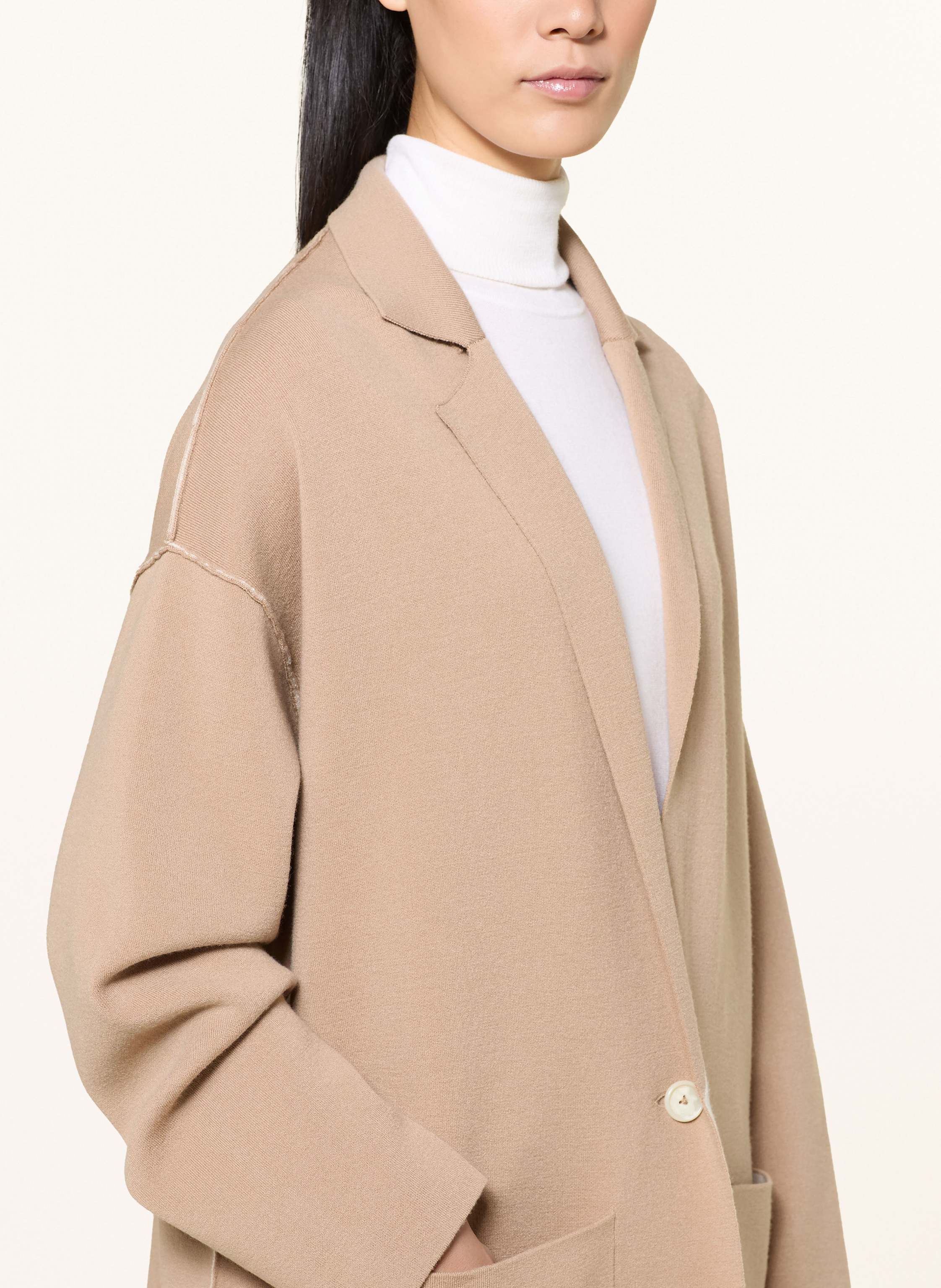 Thumbnail - Van Laack Strickhülle Vl-Sannie-Xx braun