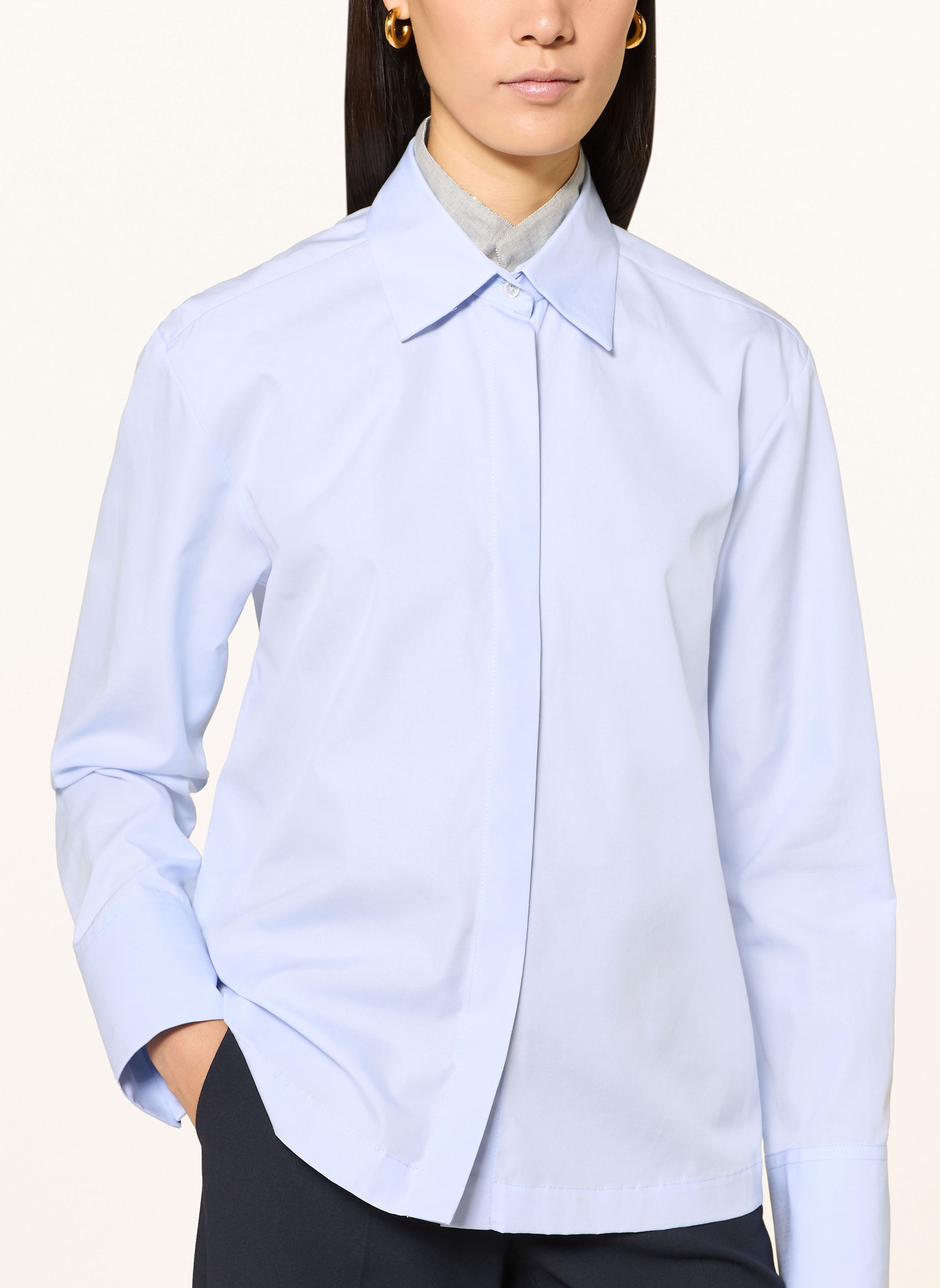 Thumbnail - Van Laack Hemdbluse Vl-Bergu-Fsvpb blau