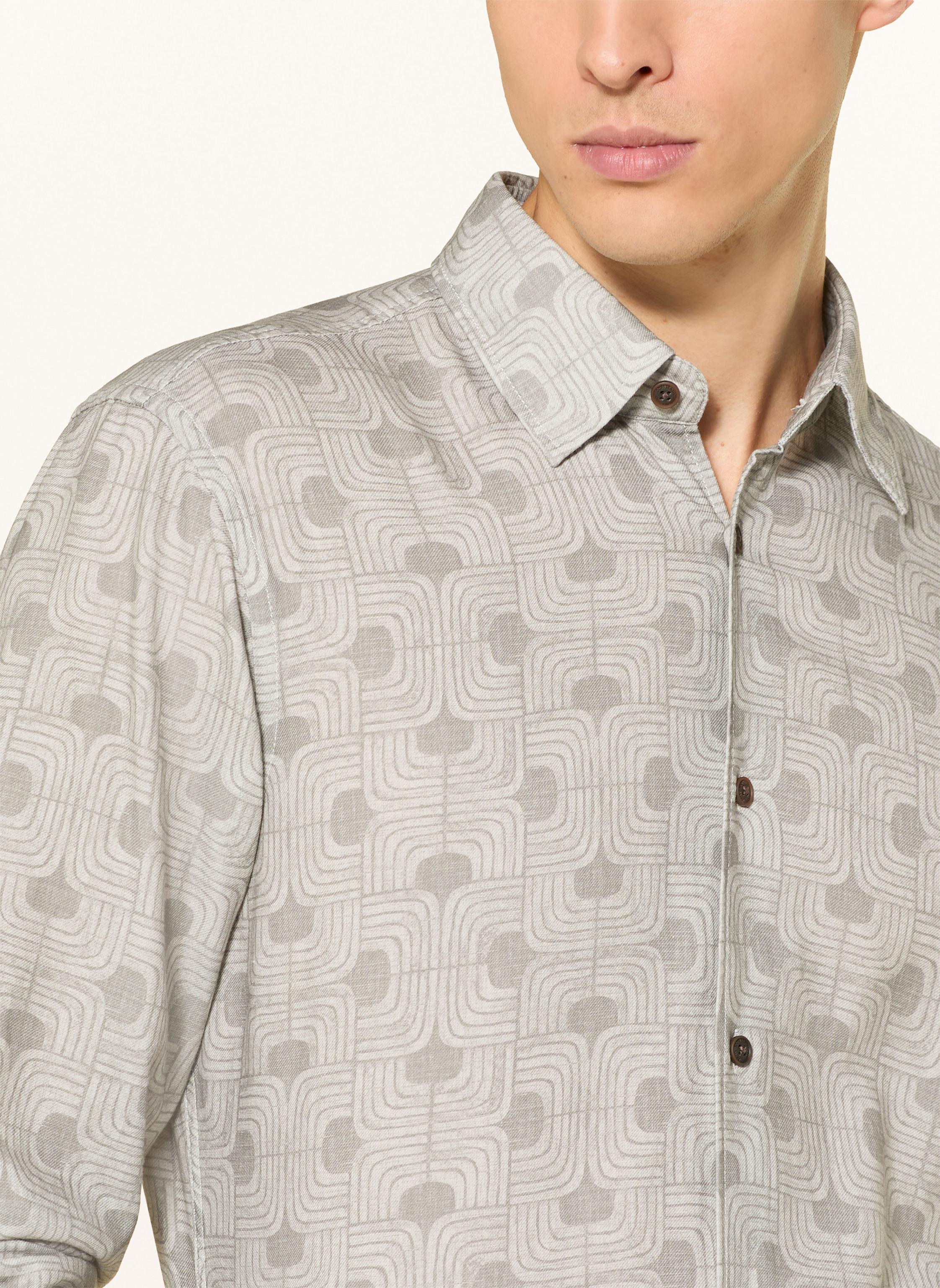 Thumbnail - Joop! Jeans Hemd Hansen Slim Fit grau