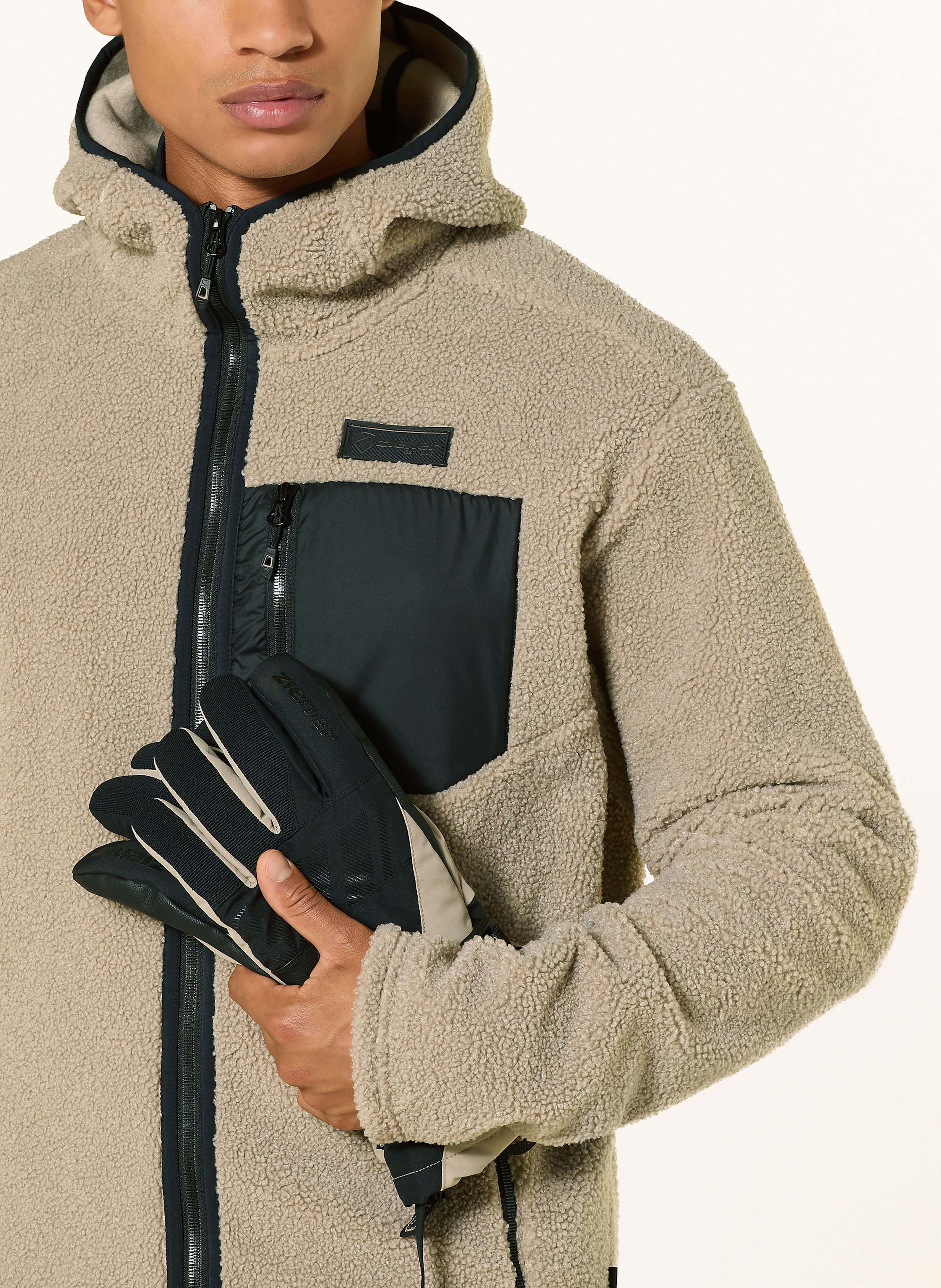 Thumbnail - Ziener Fleecejacke Juha beige