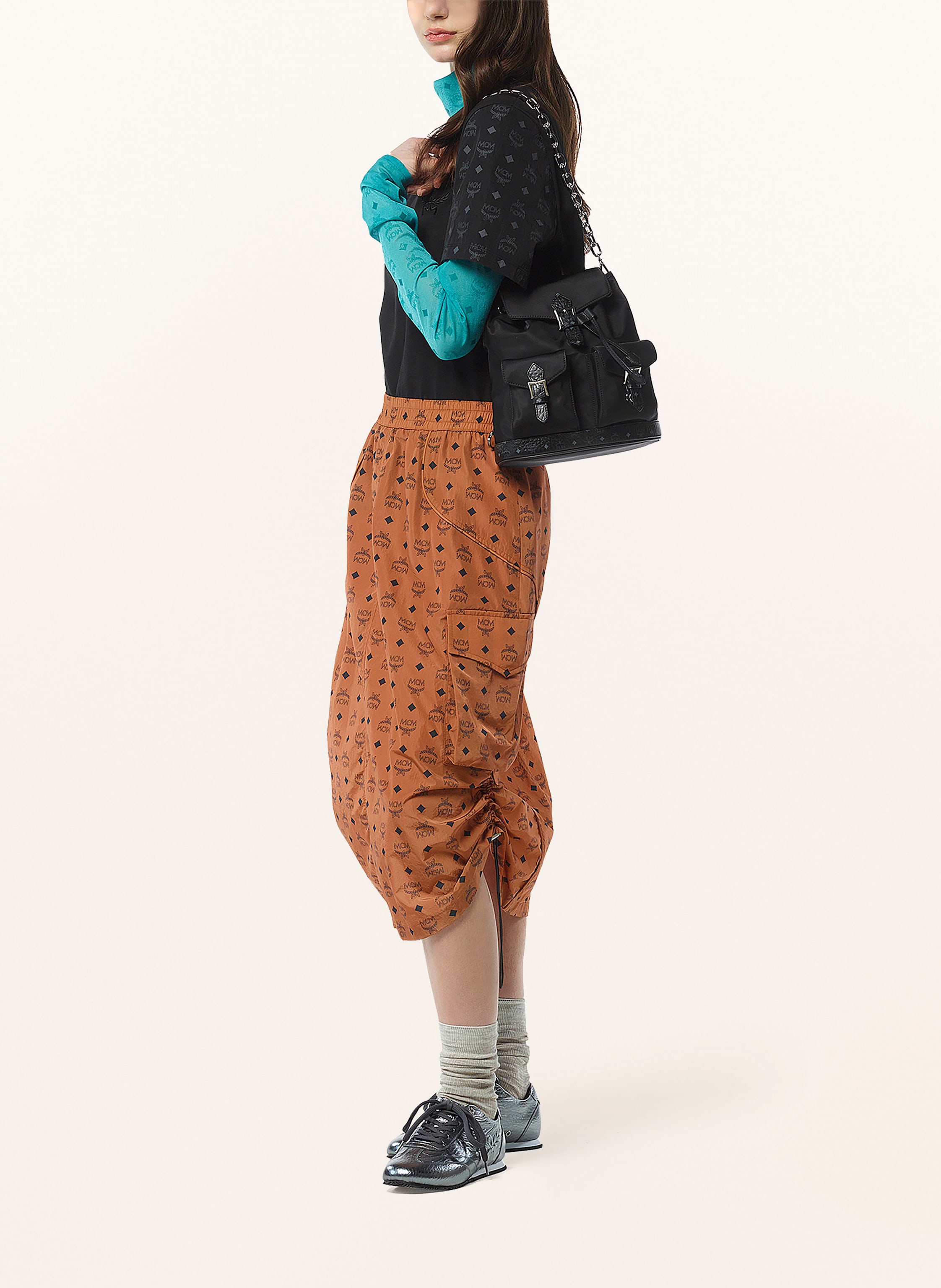 Thumbnail - Mcm Rucksack Aren Mini schwarz