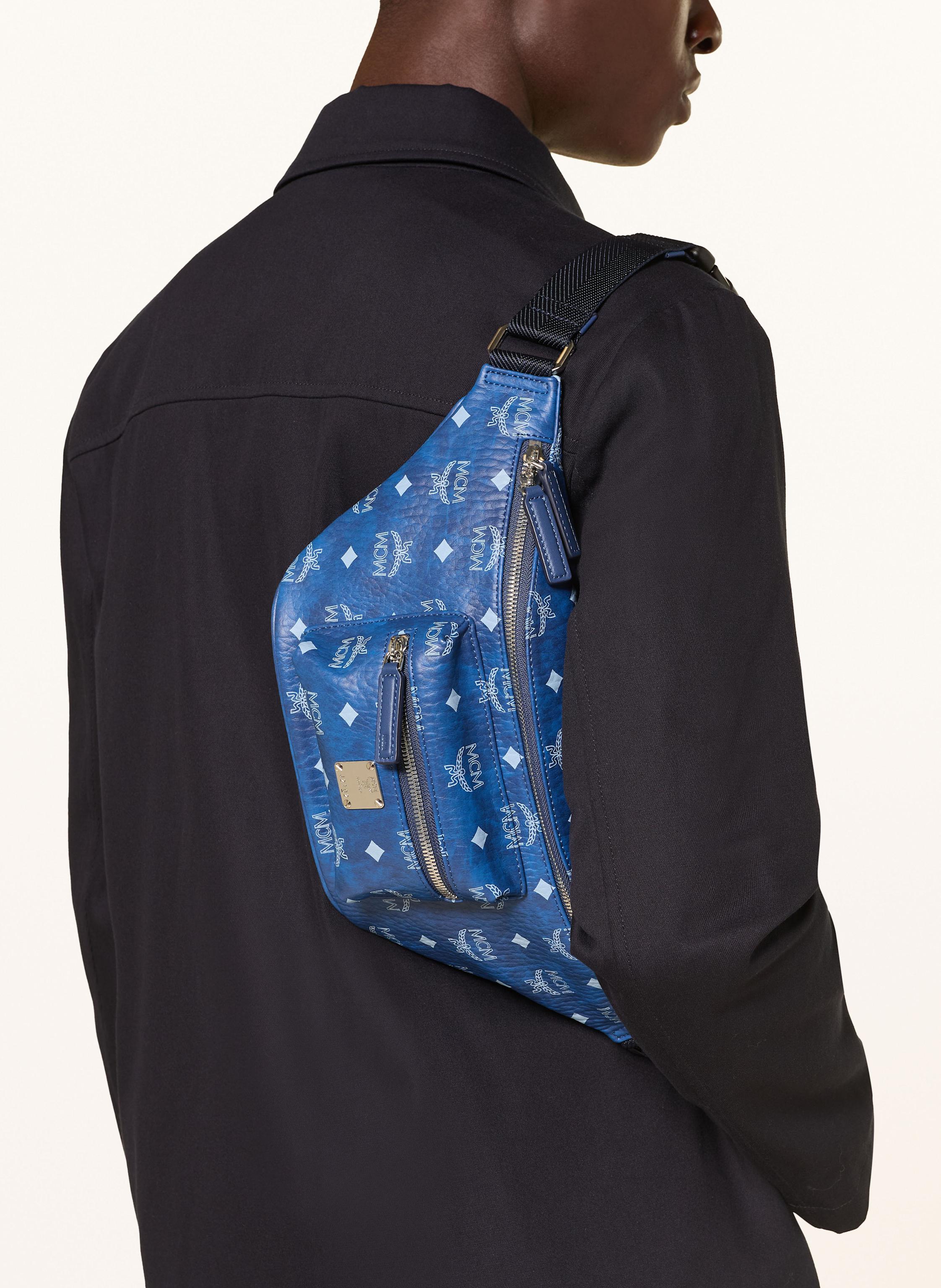 Thumbnail - Mcm Gürteltasche Fursten blau