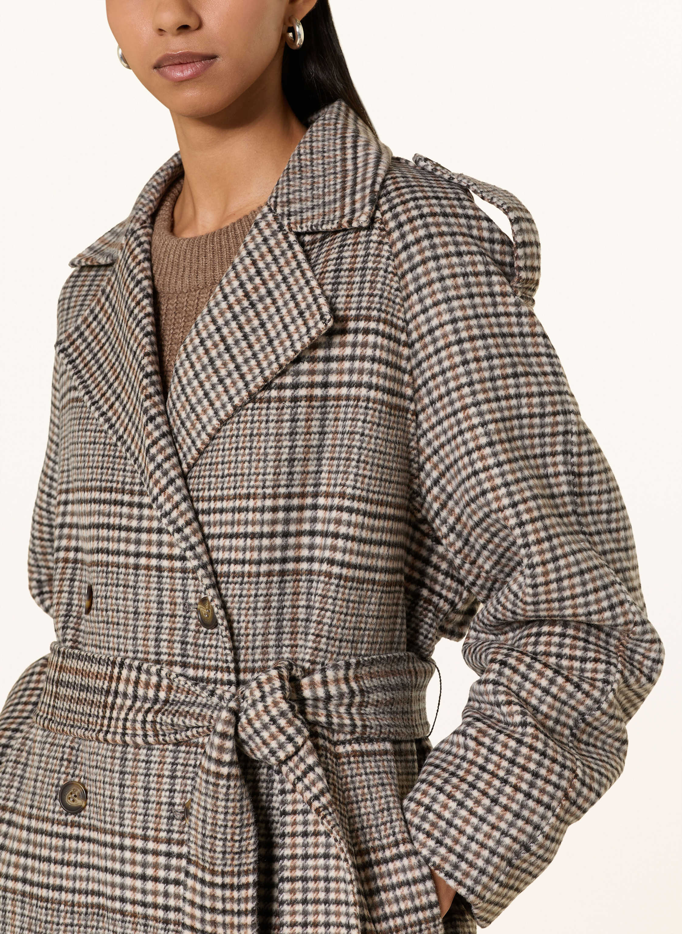 Thumbnail - Replay Trenchcoat beige