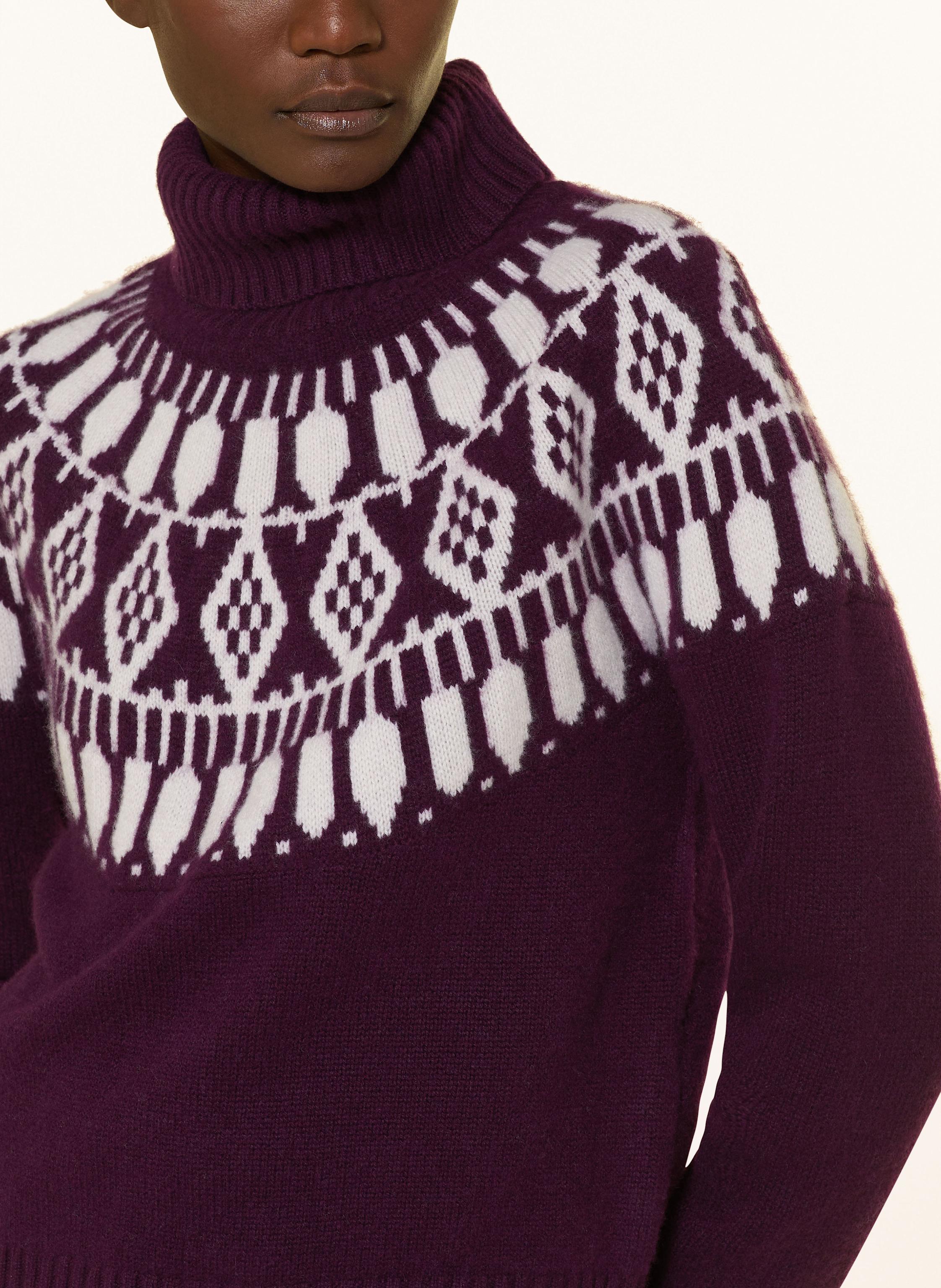 Thumbnail - (The Mercer) N.Y. Rollkragenpullover Aus Cashmere lila