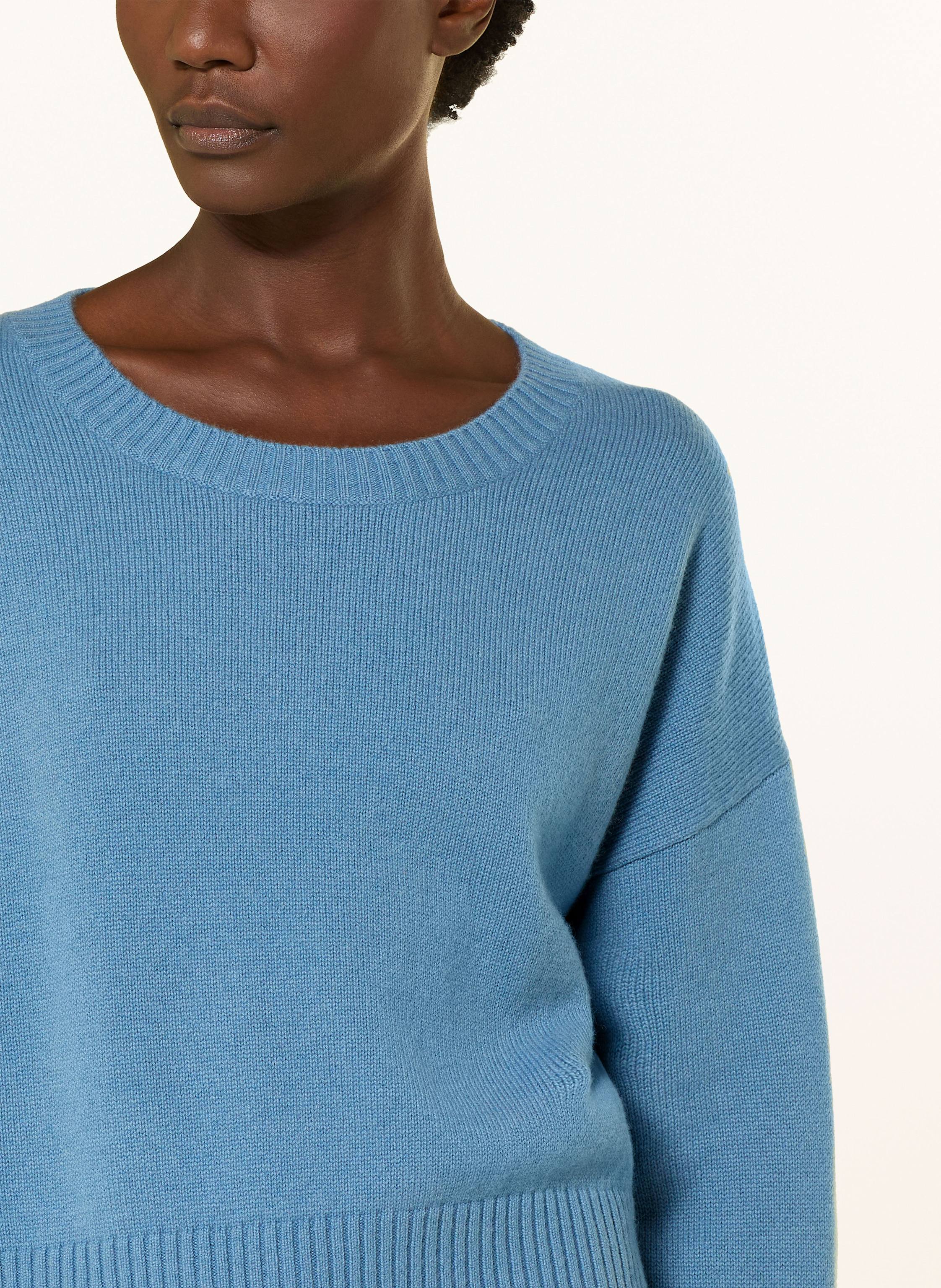 Thumbnail - (The Mercer) N.Y. Cashmere-Pullover blau