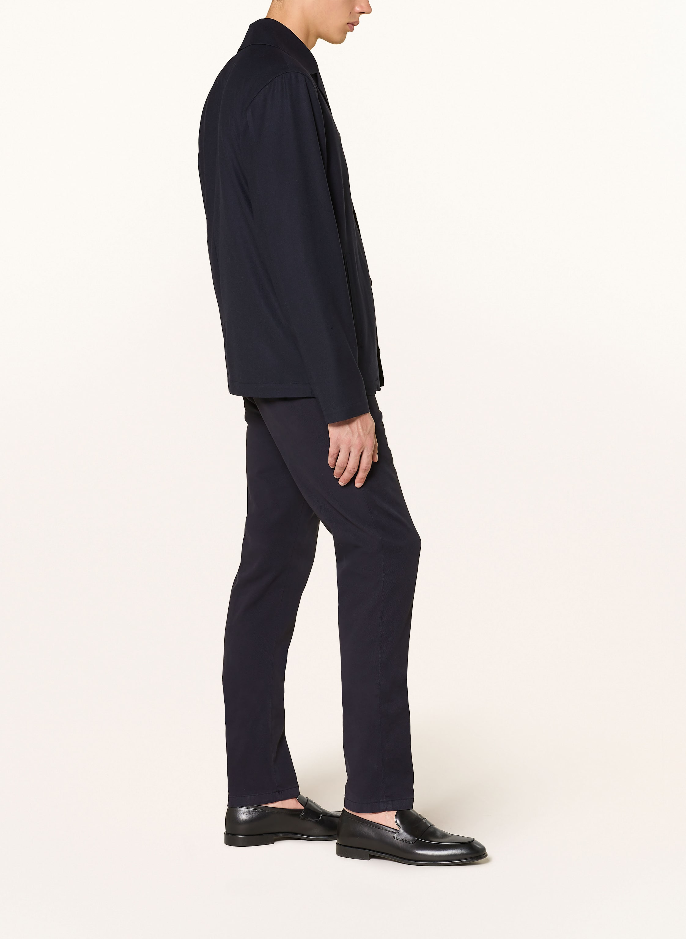 Thumbnail - Canali Chino Regular Fit blau