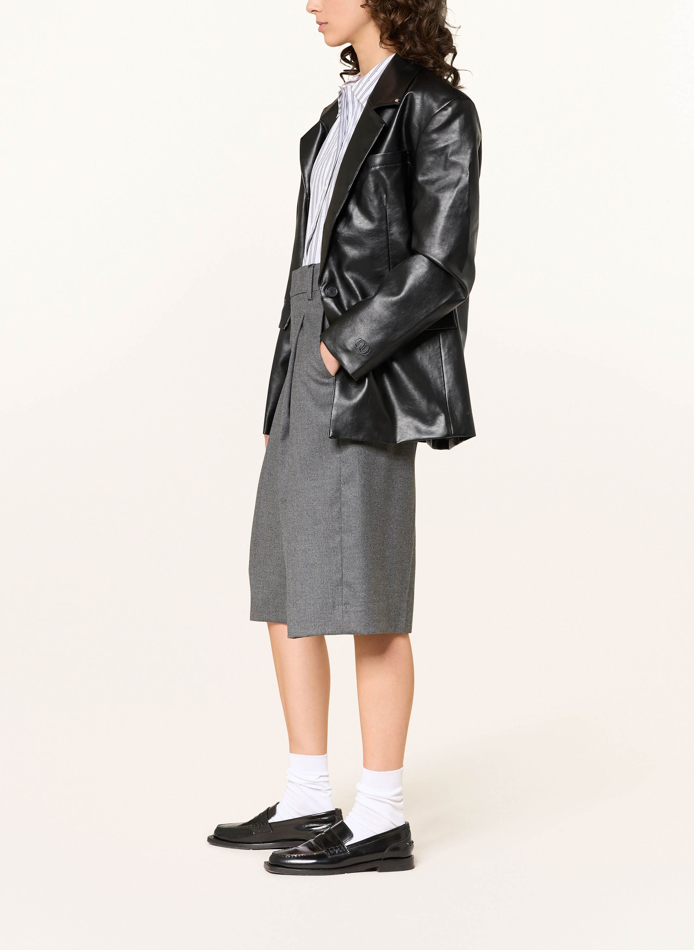 Thumbnail - Rossi Flanell-Bermudas Devin grau