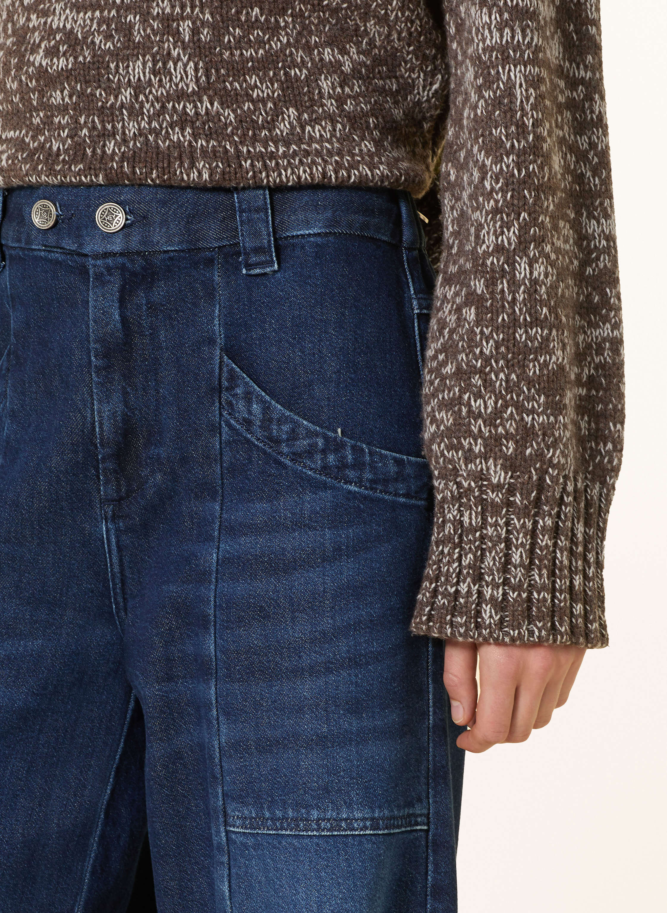 Thumbnail - Heyanno Wide Leg Jeans Mmhfair blau