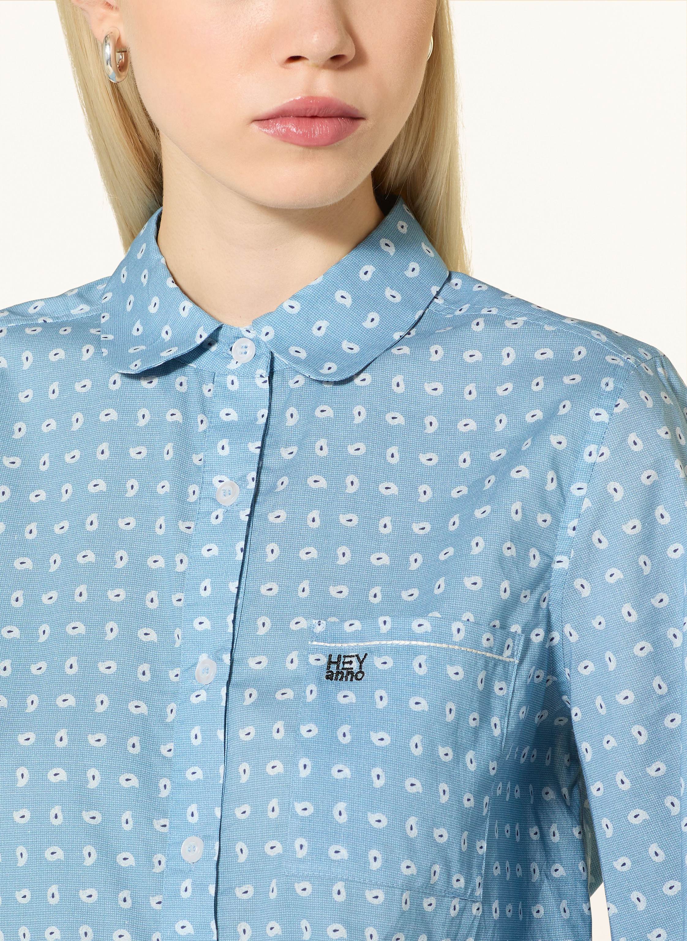Thumbnail - Heyanno Hemdbluse Mmhdance blau