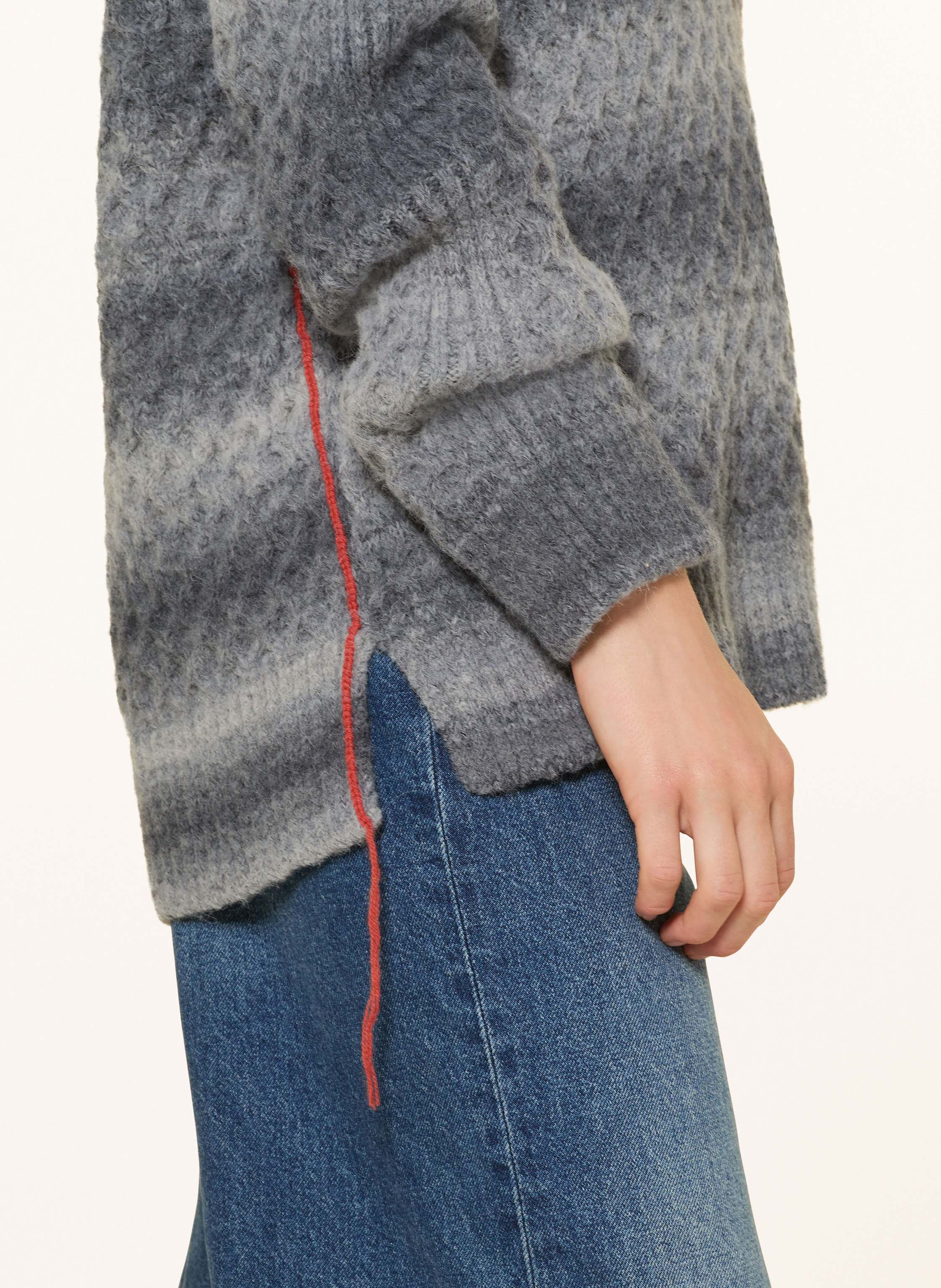 Thumbnail - Heyanno Pullover Mmhmild Mit Alpaka grau