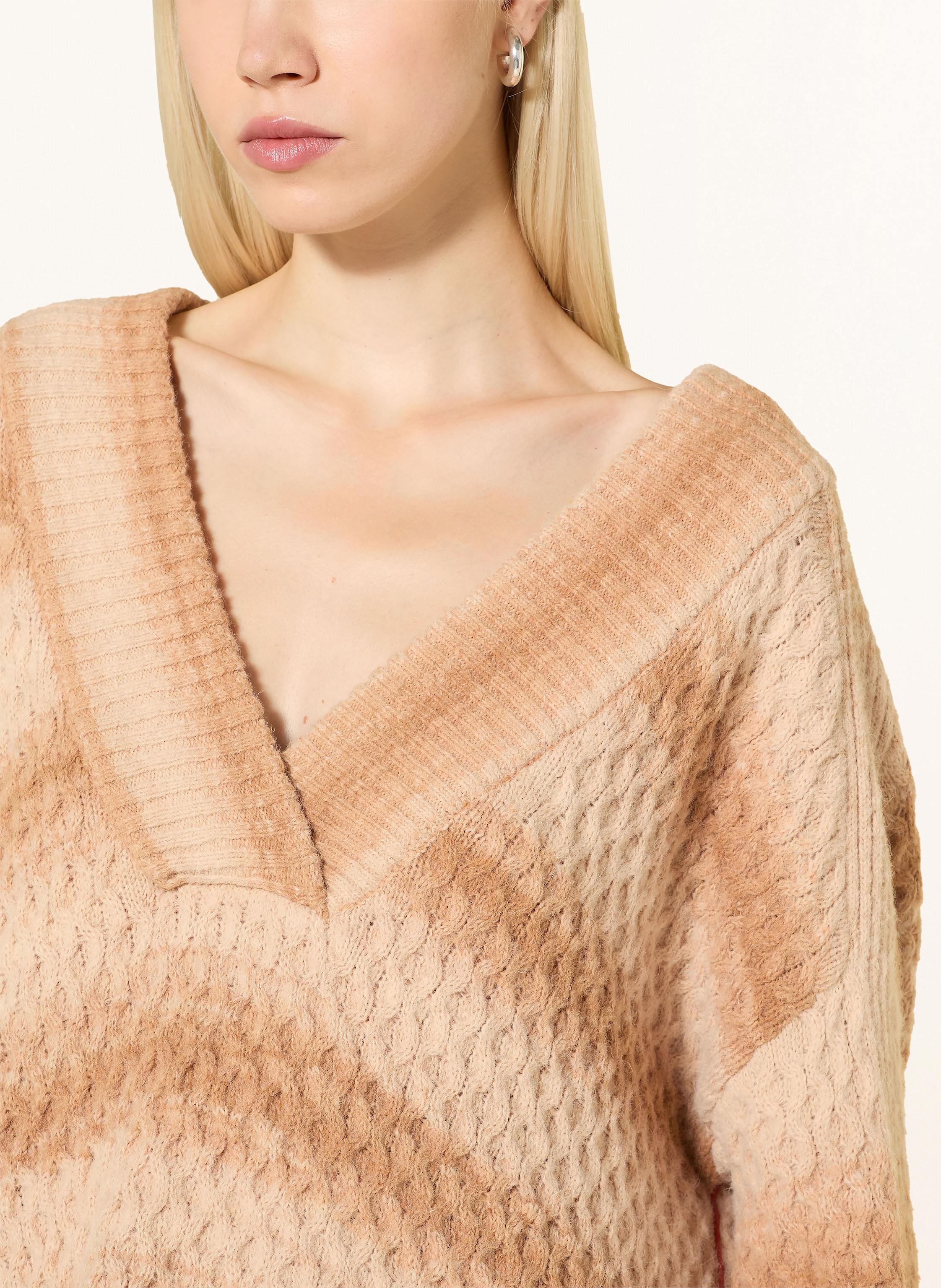 Thumbnail - Heyanno Pullover Mmhmild Mit Alpaka braun