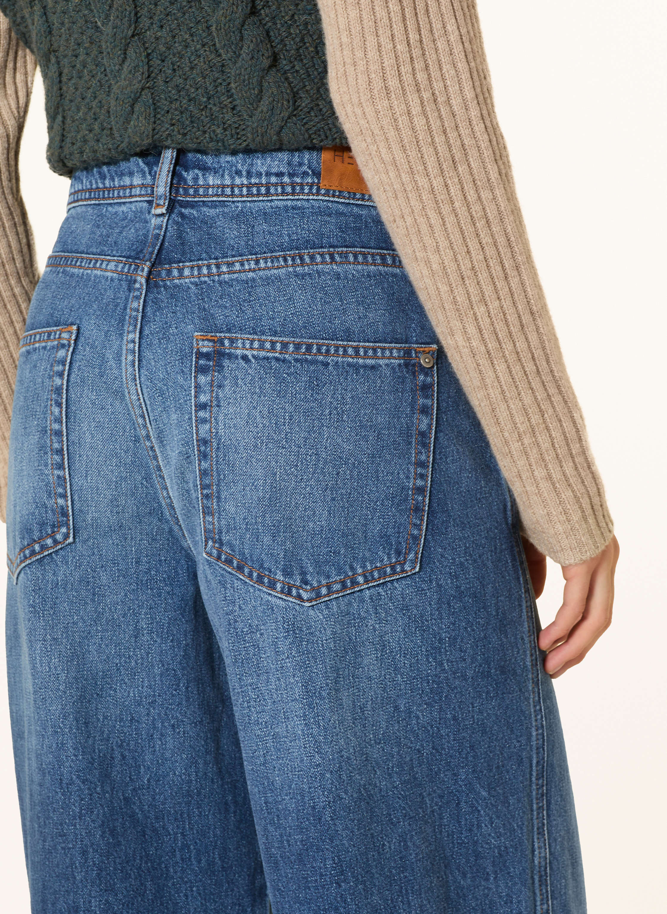 Thumbnail - Heyanno Straight Jeans Mmhpure Twist blau