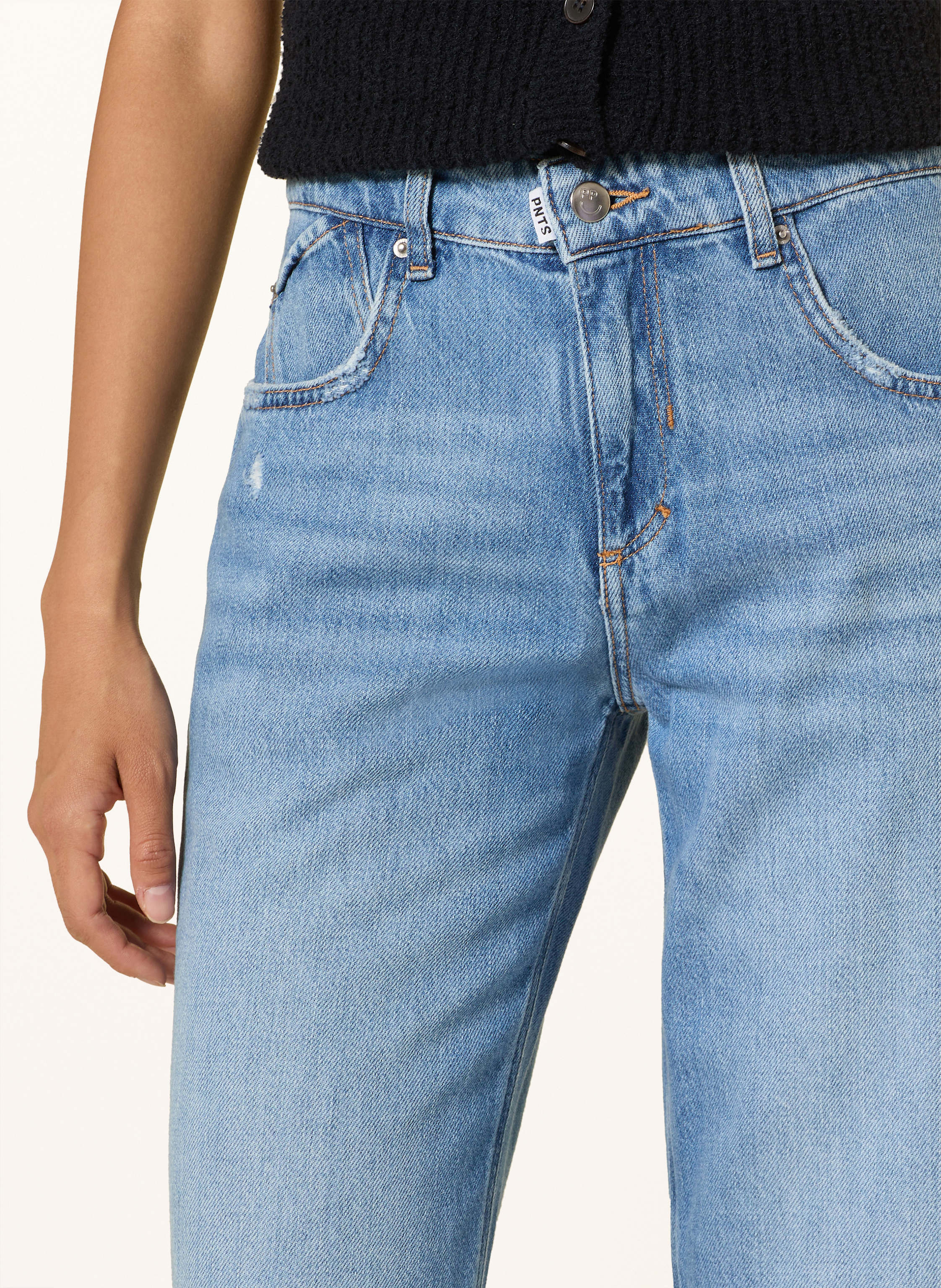 Thumbnail - Pnts Straight Jeans 09_The Baggy blau