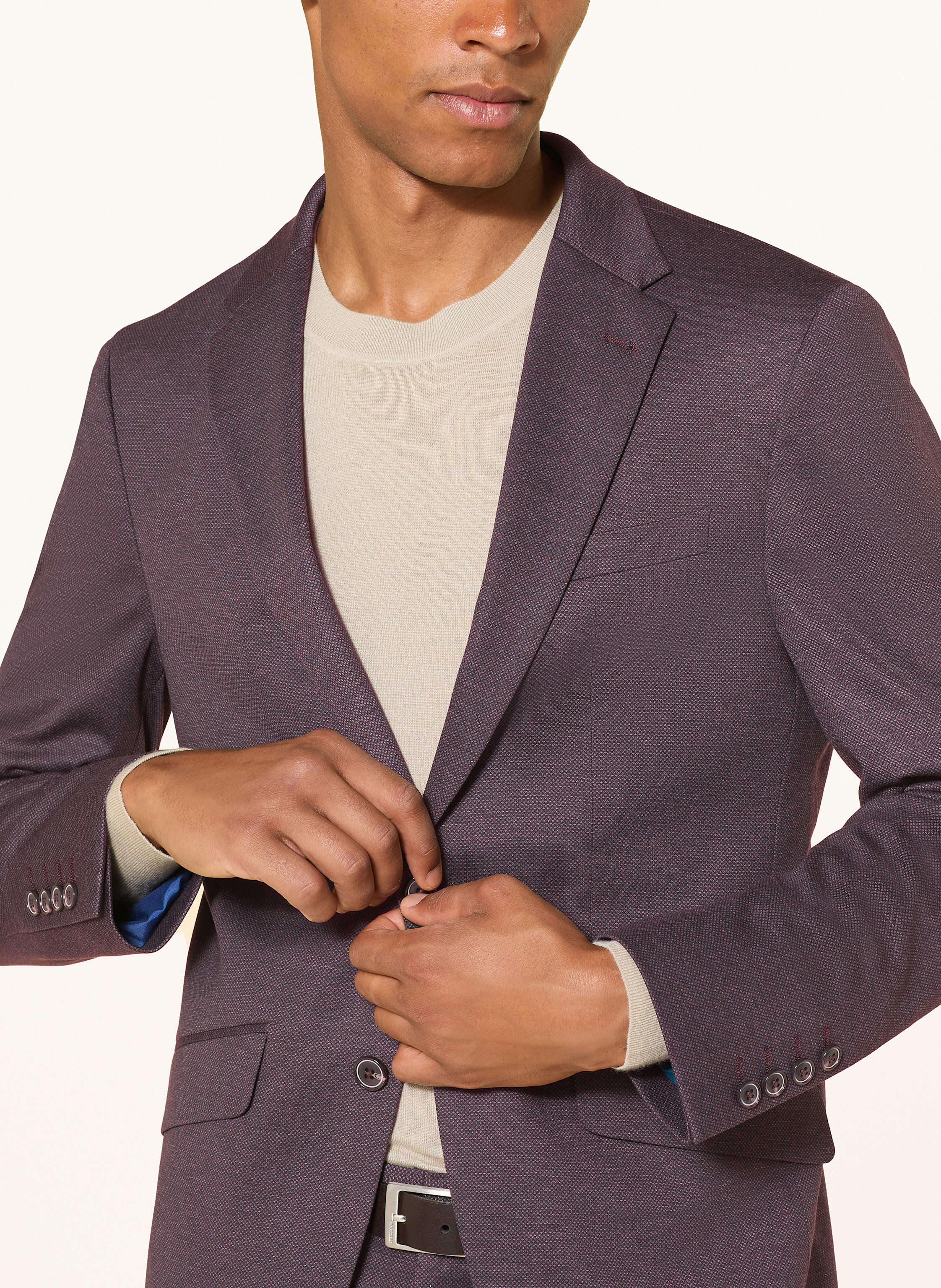 Thumbnail - Pierre Cardin Anzugsakko Lucas Modern Fit rot