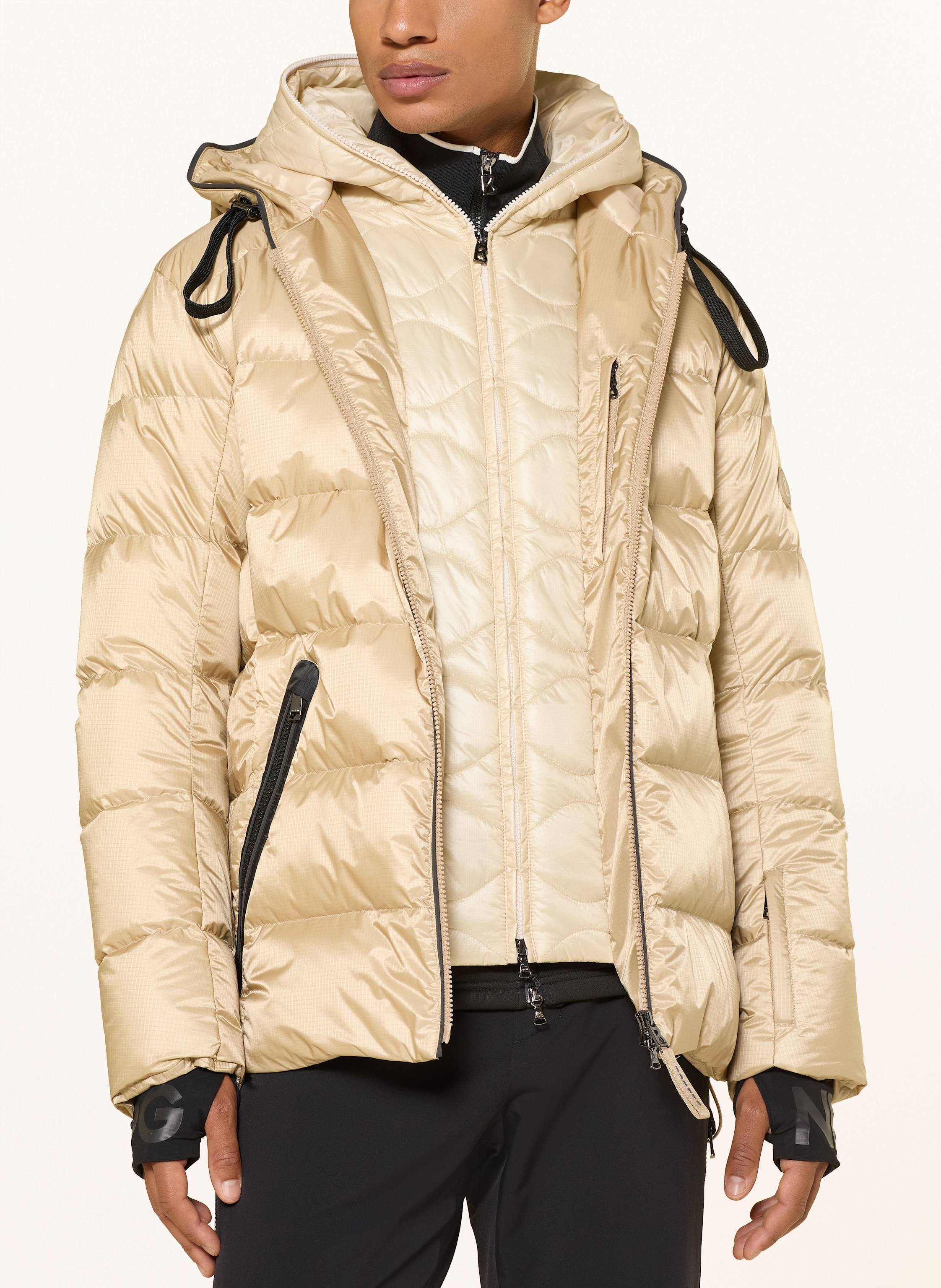 Thumbnail - Bogner Daunen-Skijacke Zino-D beige