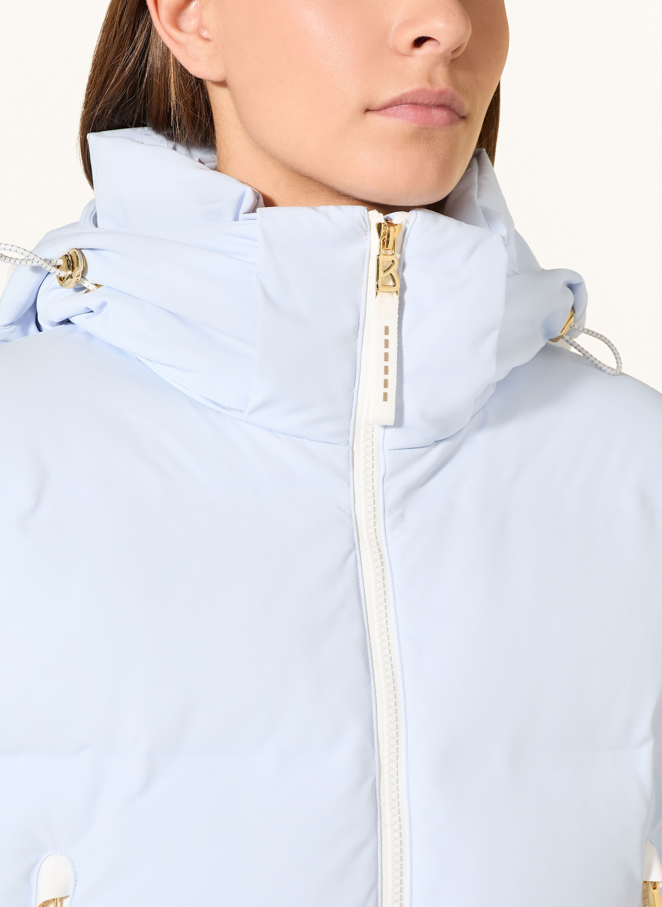 Thumbnail - Bogner Set: Daunen-Skijacke Und Skiweste Suri-D blau