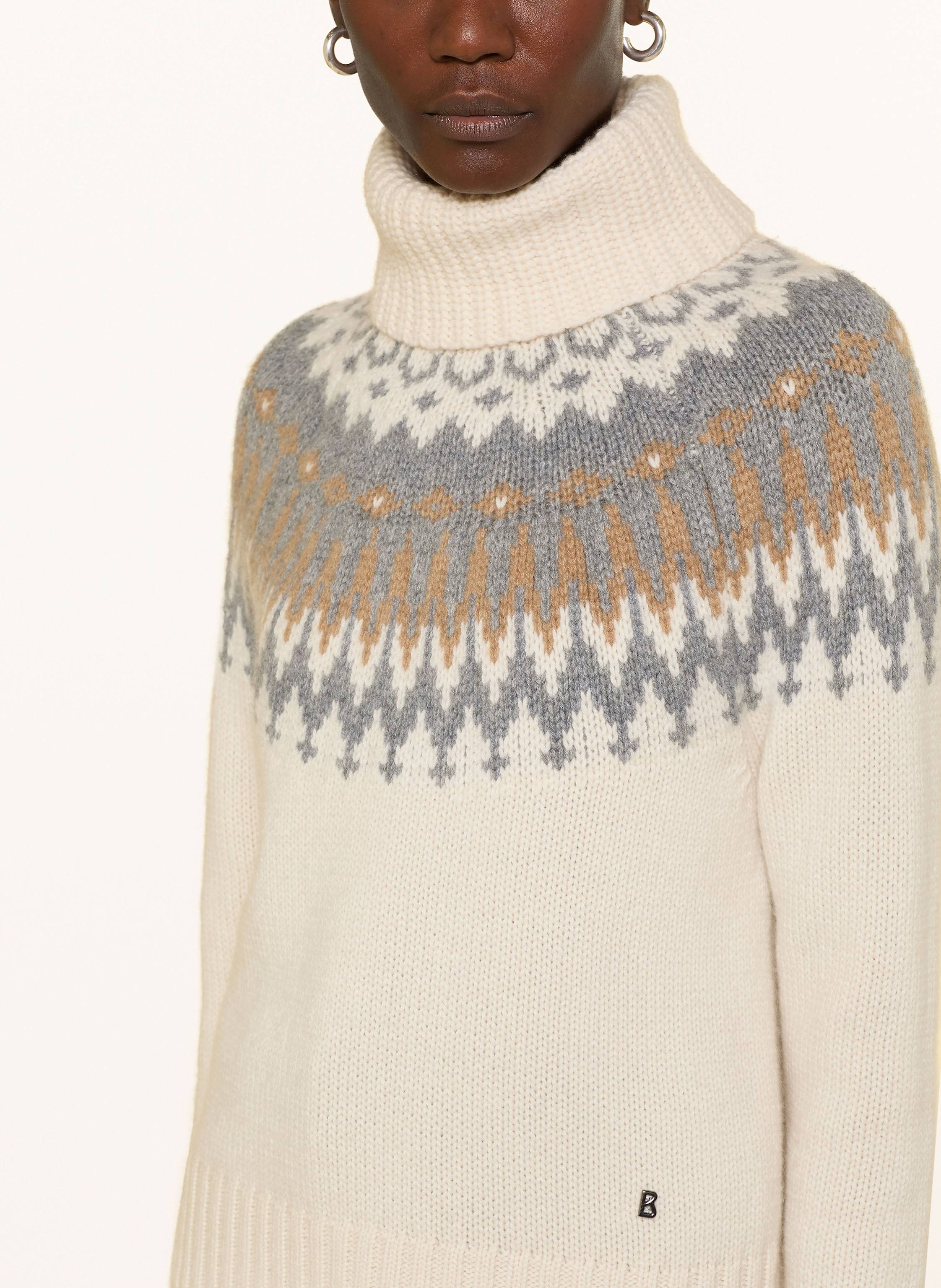 Thumbnail - Bogner Rollkragenpullover Ingrid-1 Aus Cashmere beige