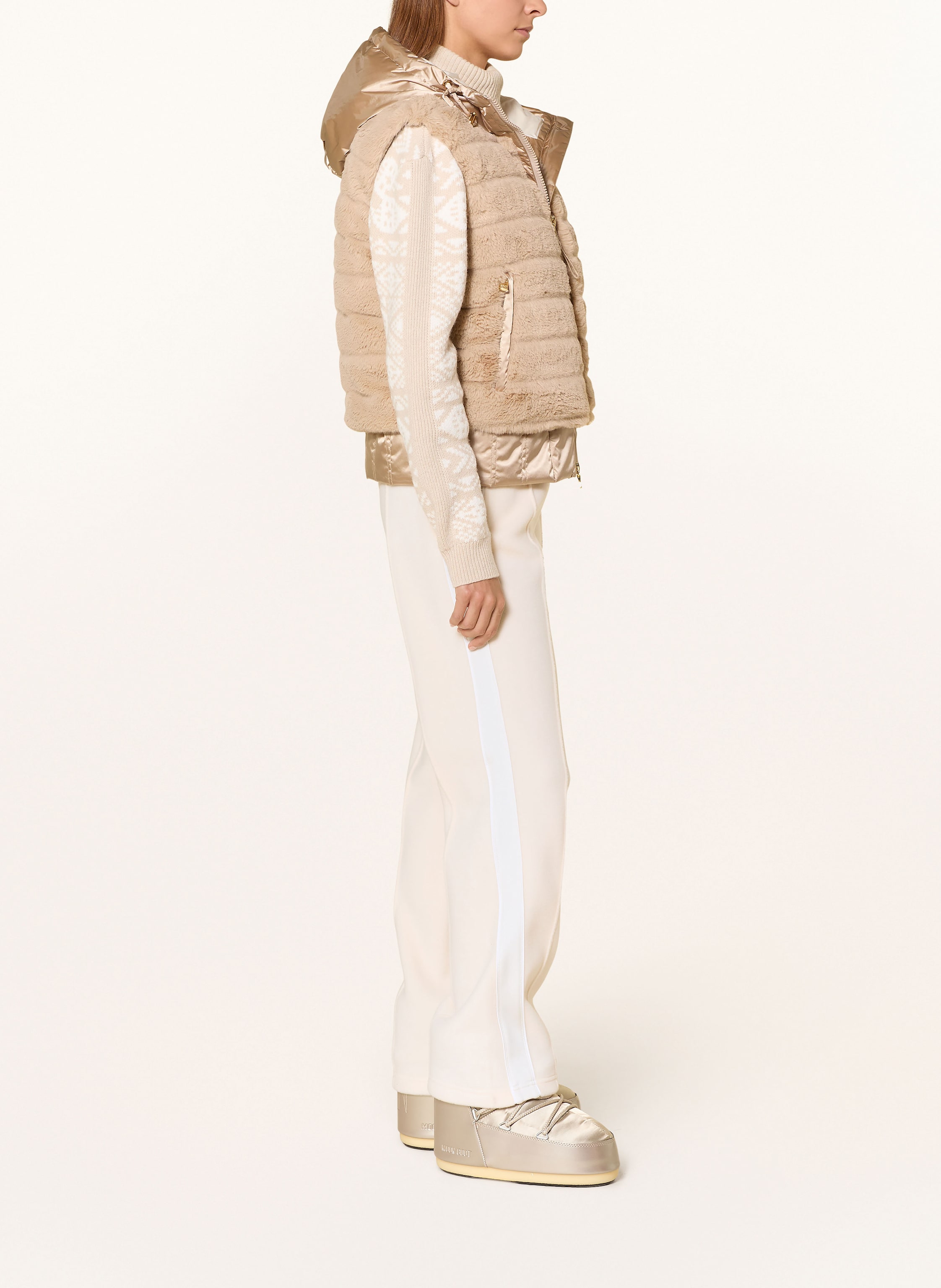 Thumbnail - Bogner Daunen-Skiweste Yumi-D beige