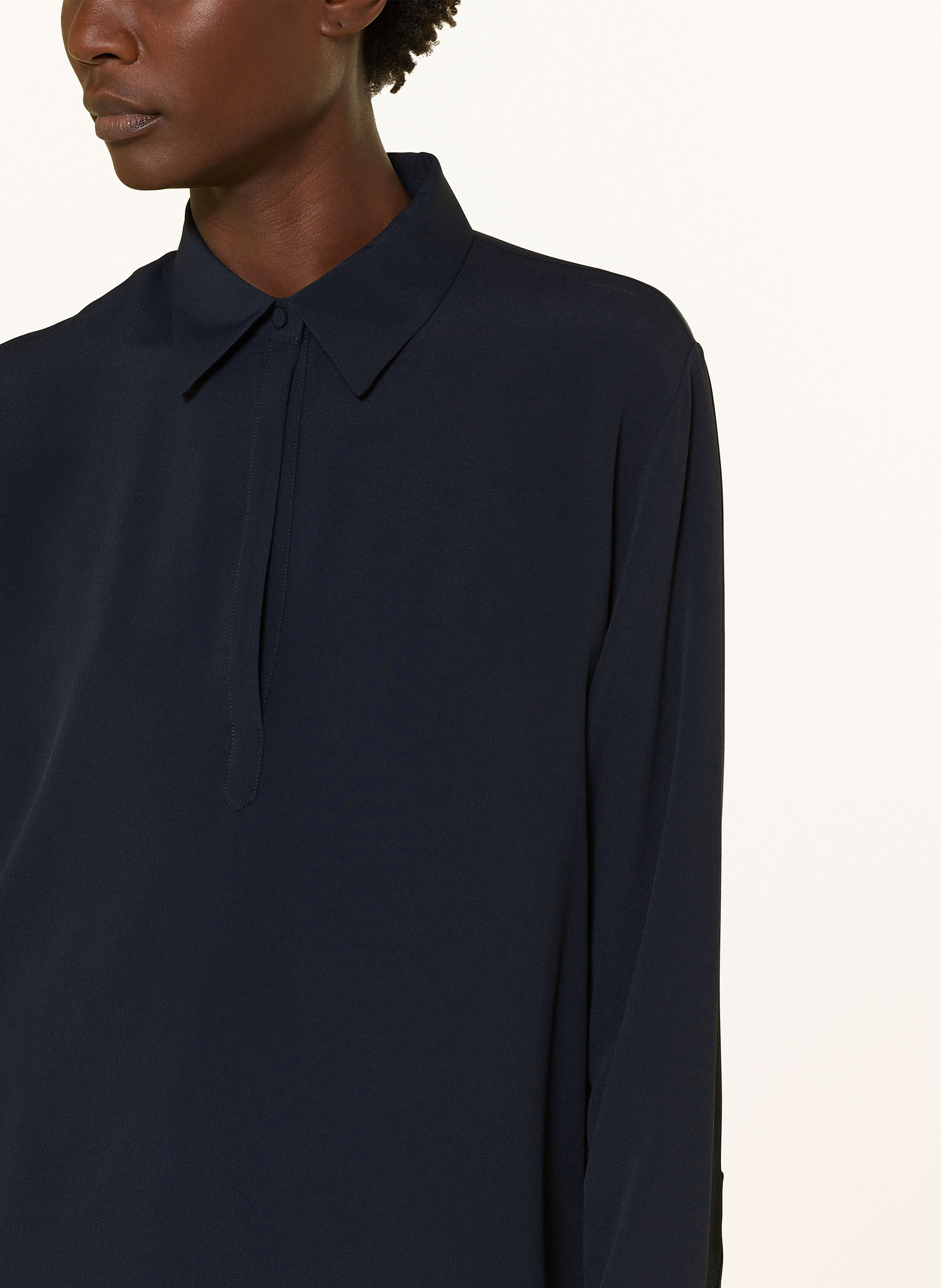 Thumbnail - Antonelli Firenze Blusenshirt Amaretto Mit Seide blau