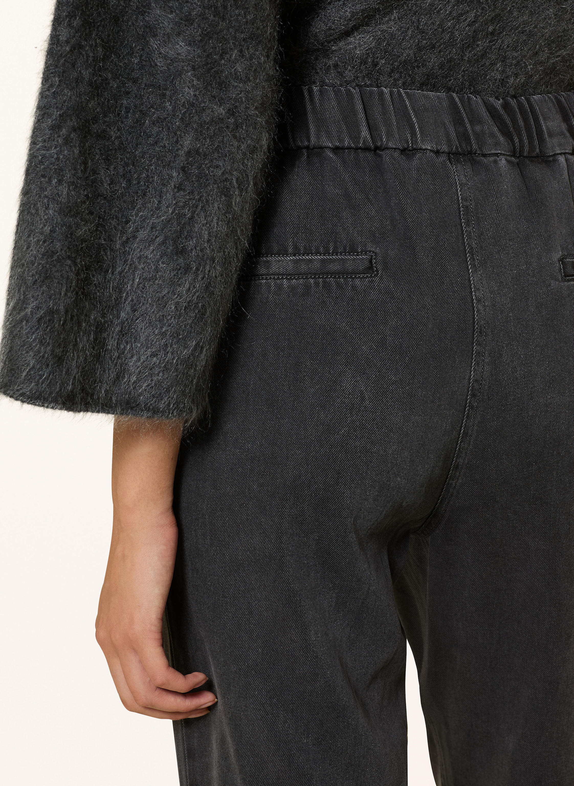 Thumbnail - Juvia 7/8-Hose Ashley In Jeansoptik grau