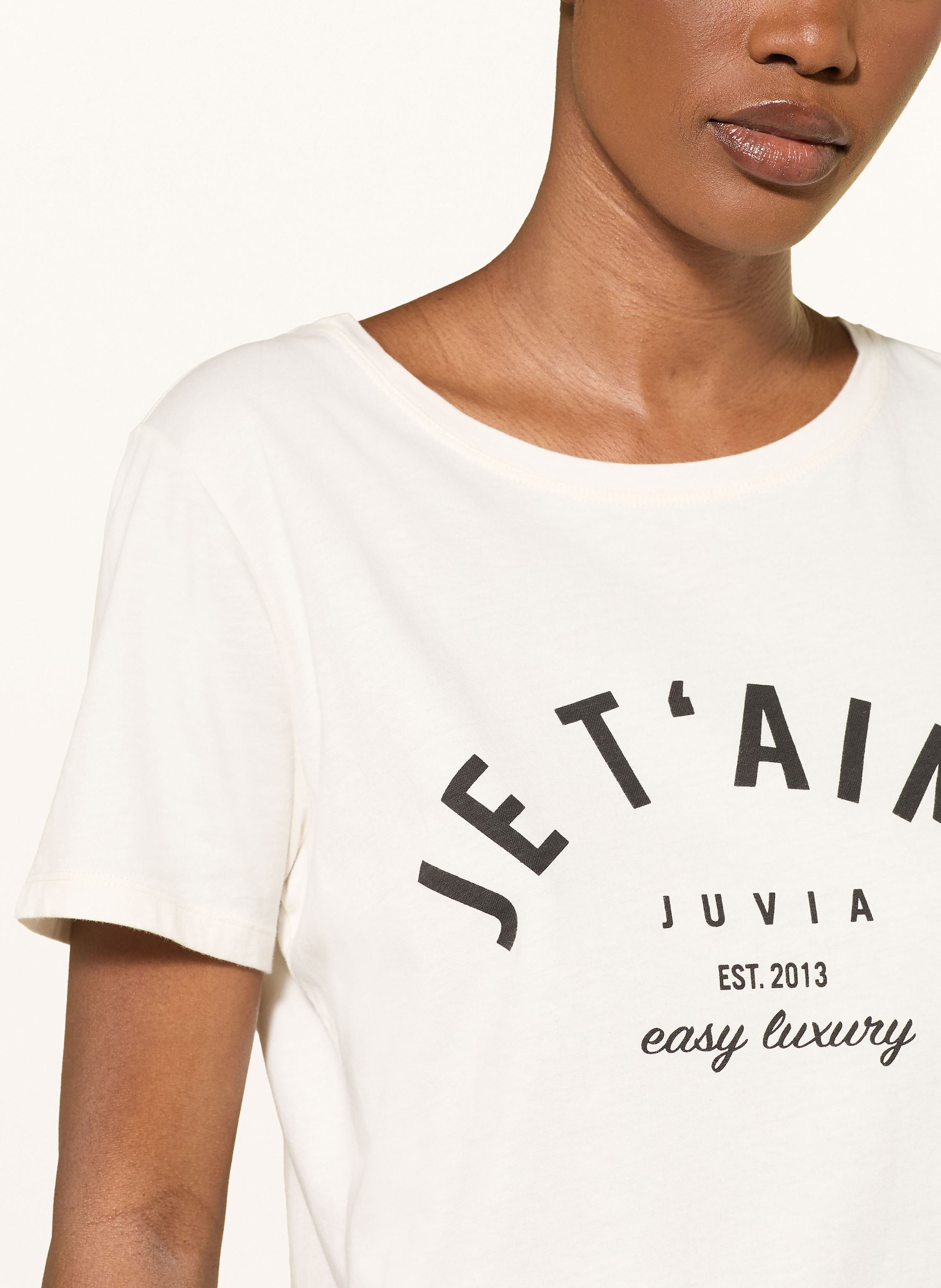 Thumbnail - Juvia T-Shirt Christina beige