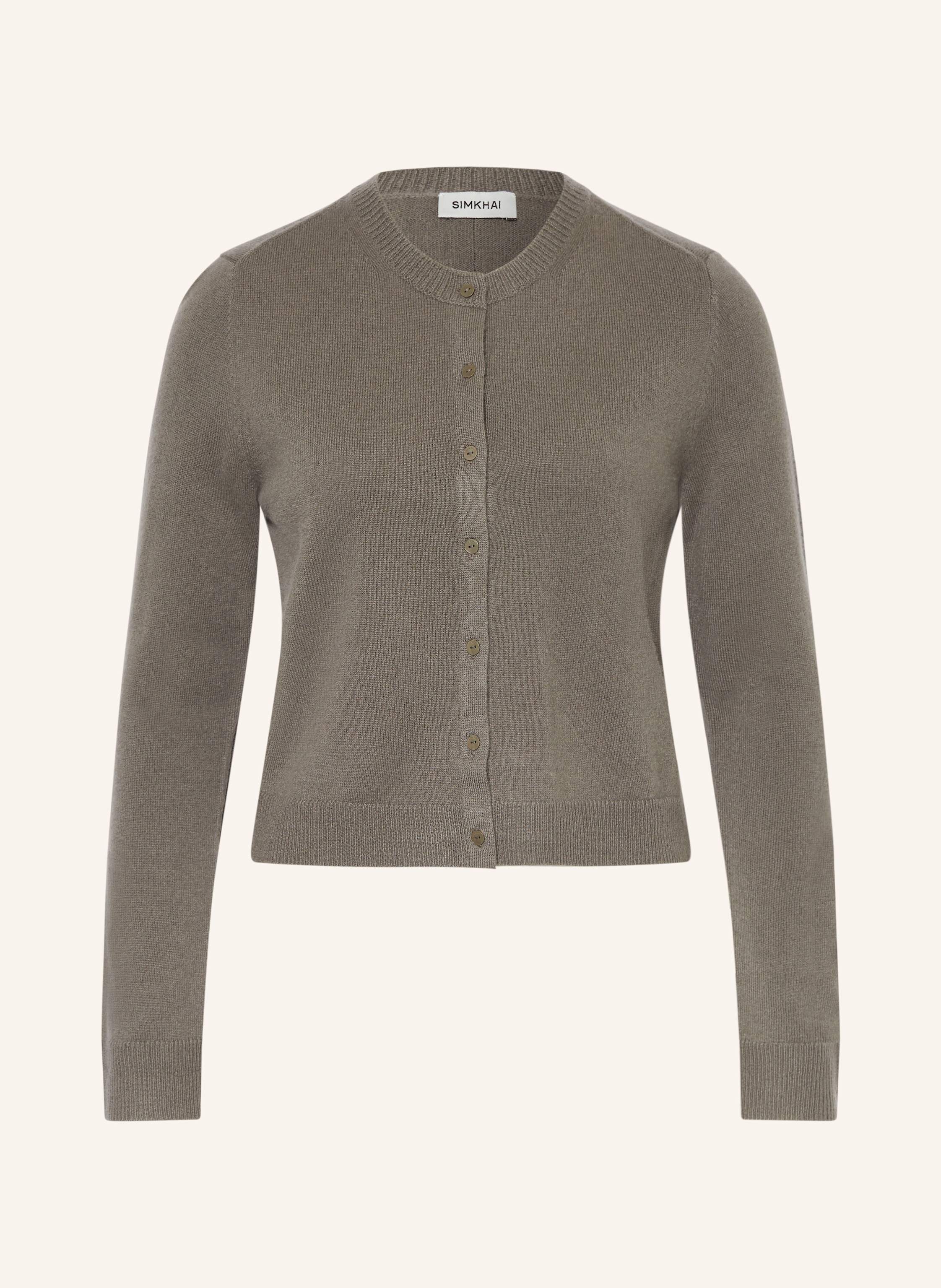 Simkhai Strickjacke Libby Aus Cashmere gruen