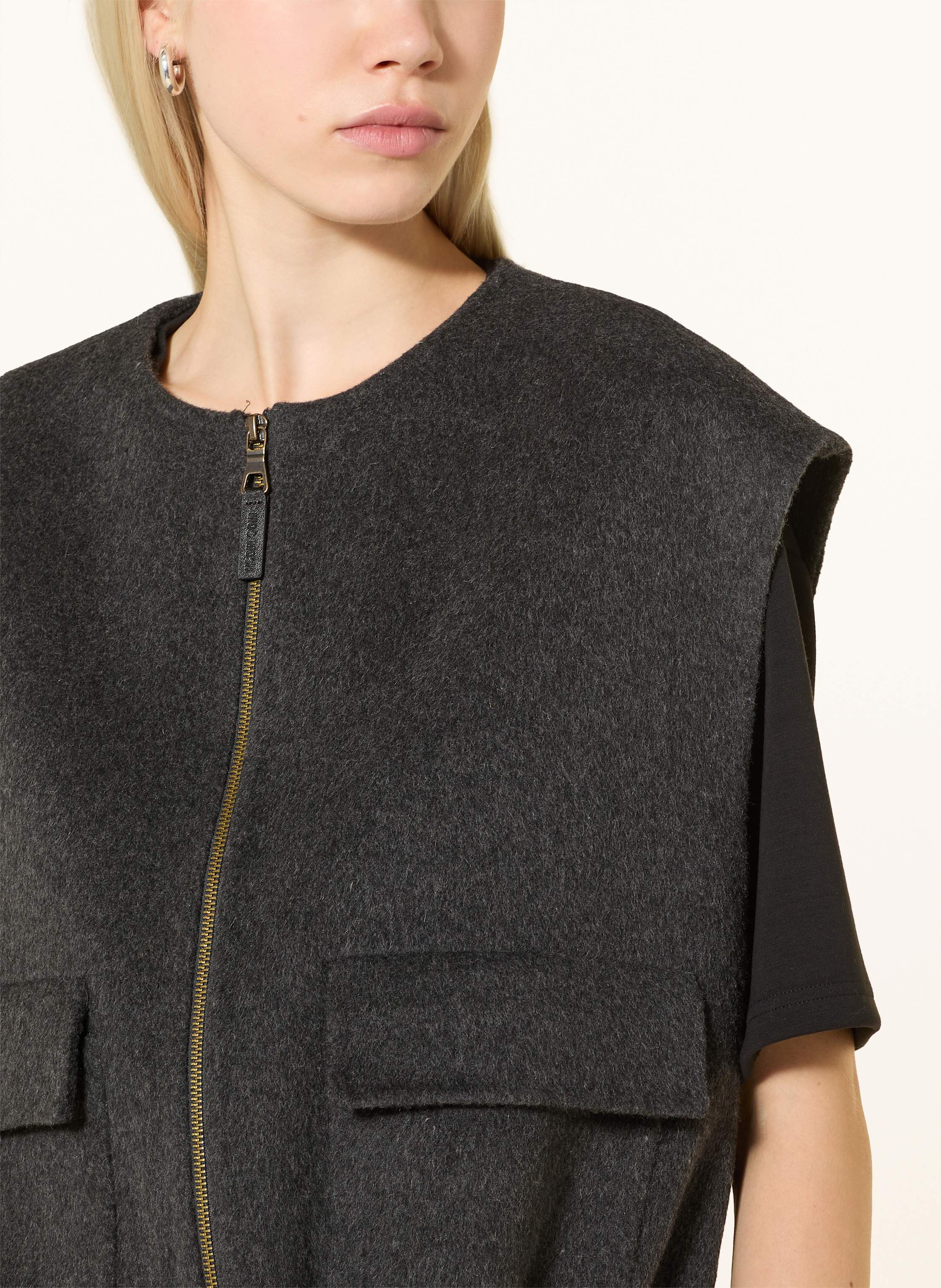 Thumbnail - Mos Mosh Weste Mmelise Loisa grau