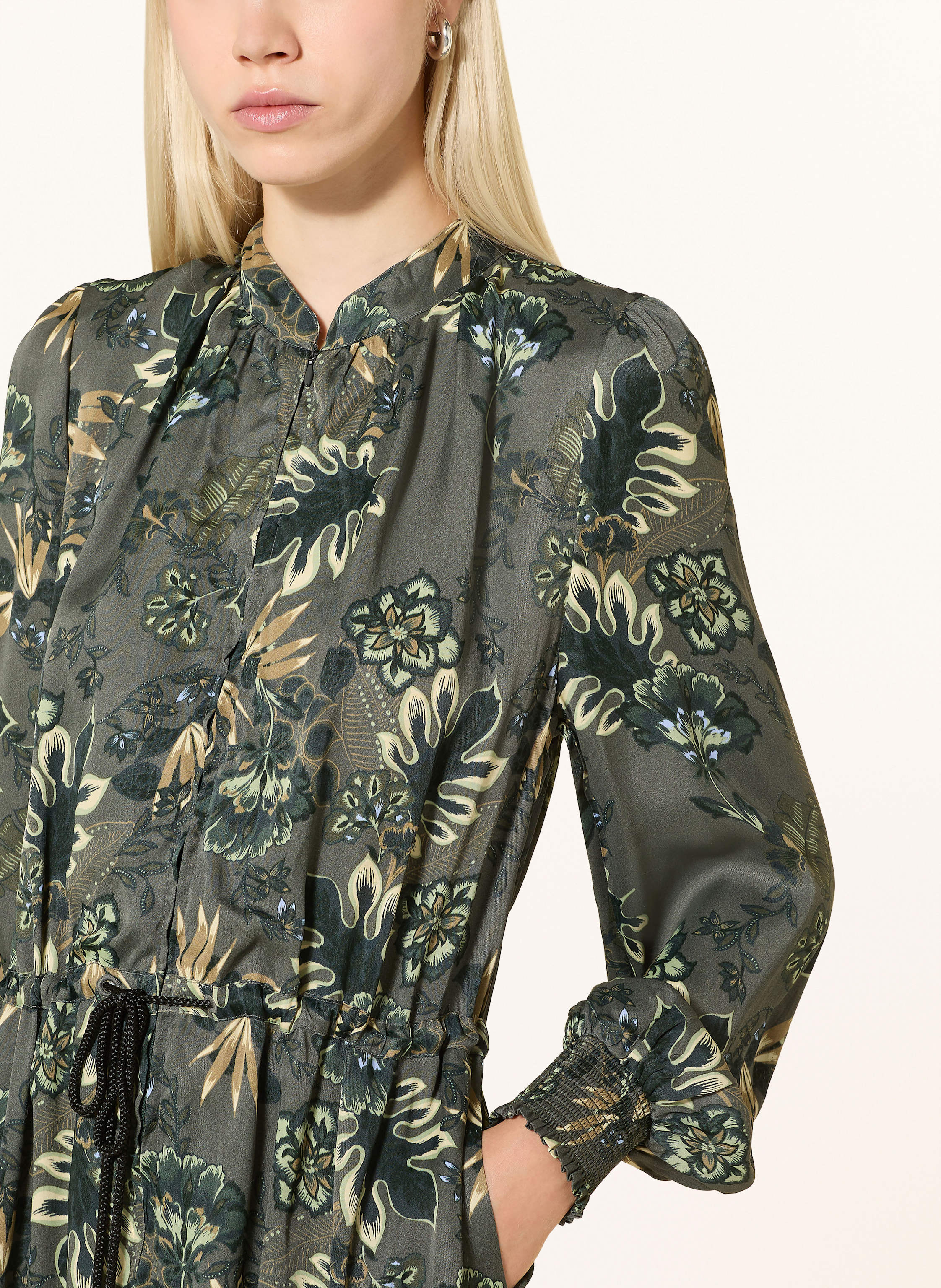 Thumbnail - Mos Mosh Kleid Mmlena Floro gruen