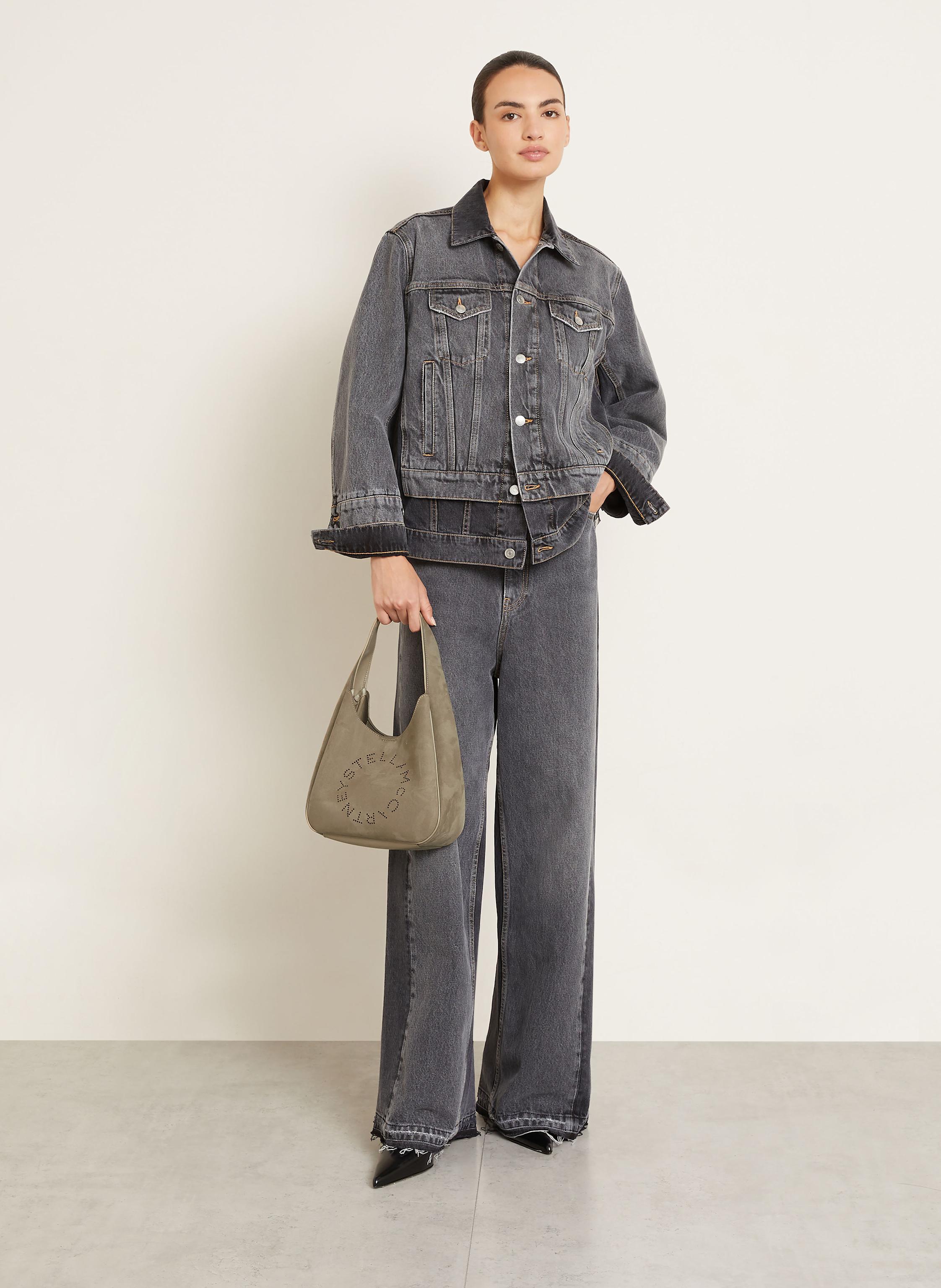 Thumbnail - Stella Mccartney Hobo-Bag Small gruen