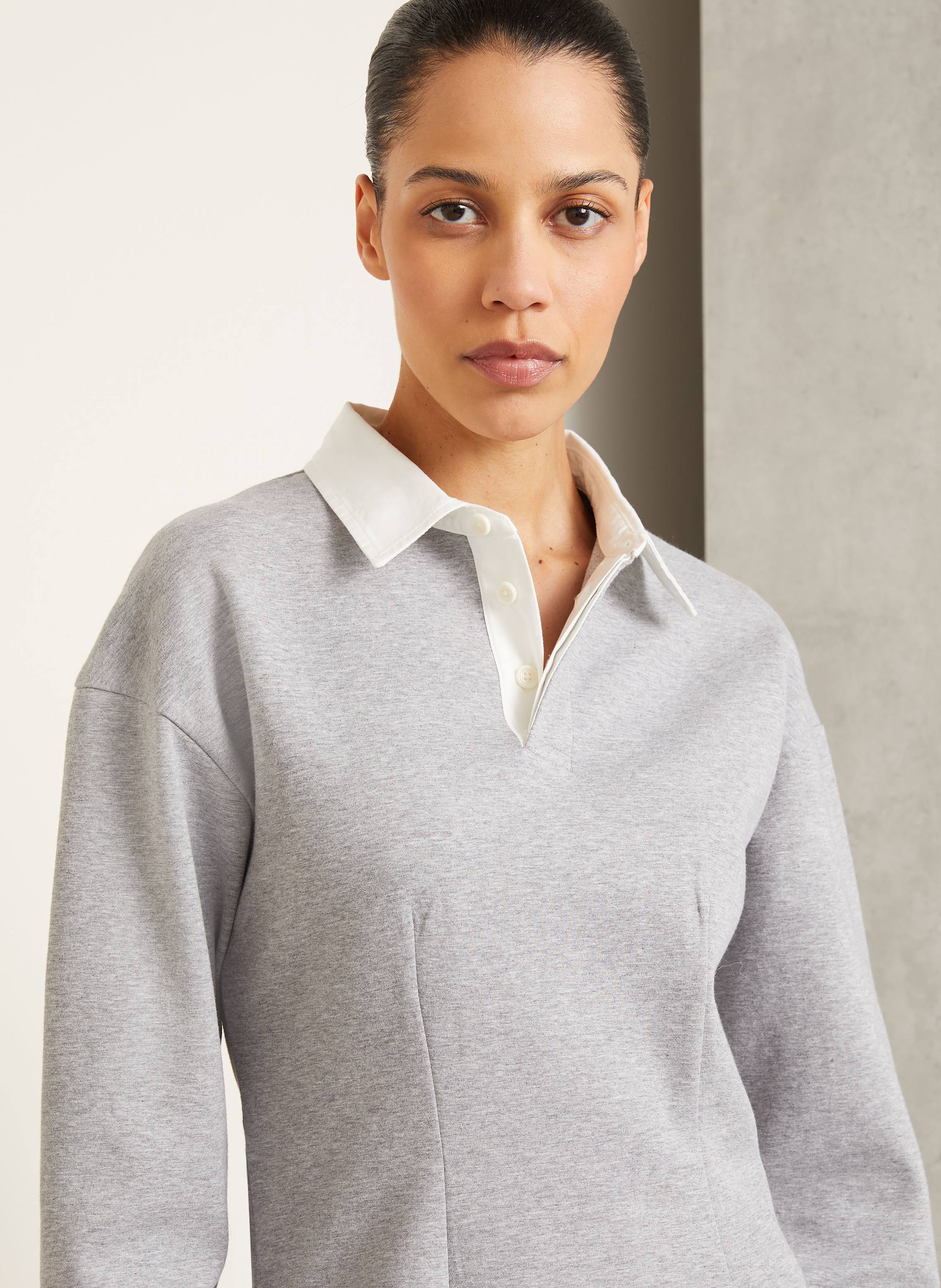 Thumbnail - Jw Anderson Sweatkleid grau