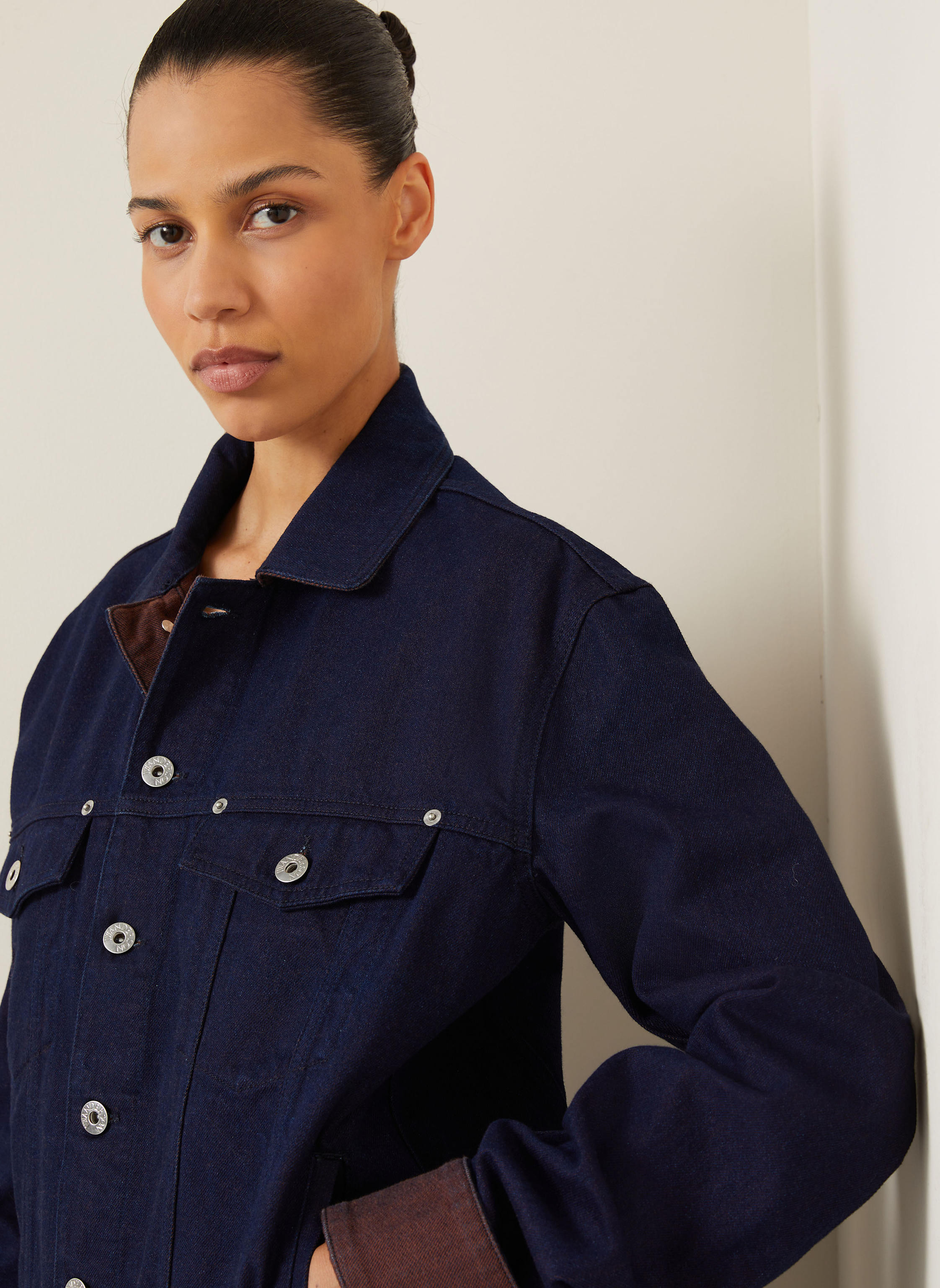Thumbnail - Jw Anderson Jeansjacke blau