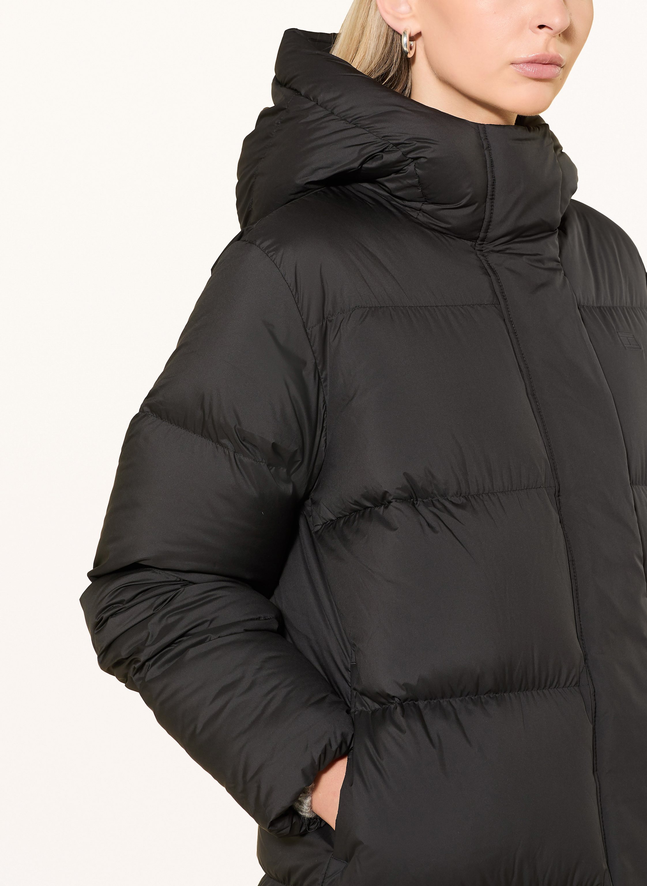 Thumbnail - Tommy Hilfiger Daunenmantel schwarz