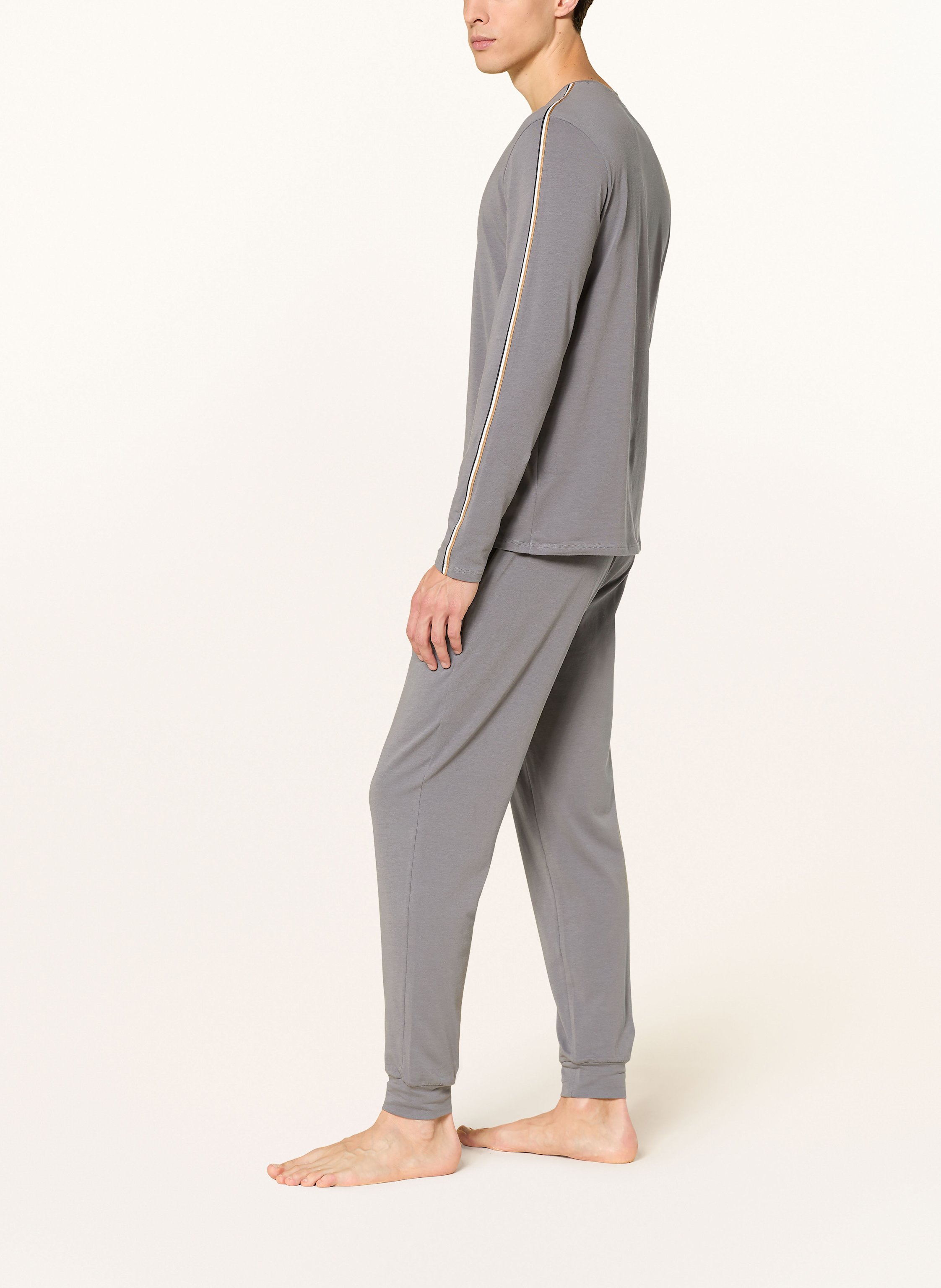 Thumbnail - Boss Schlafhose Unique grau