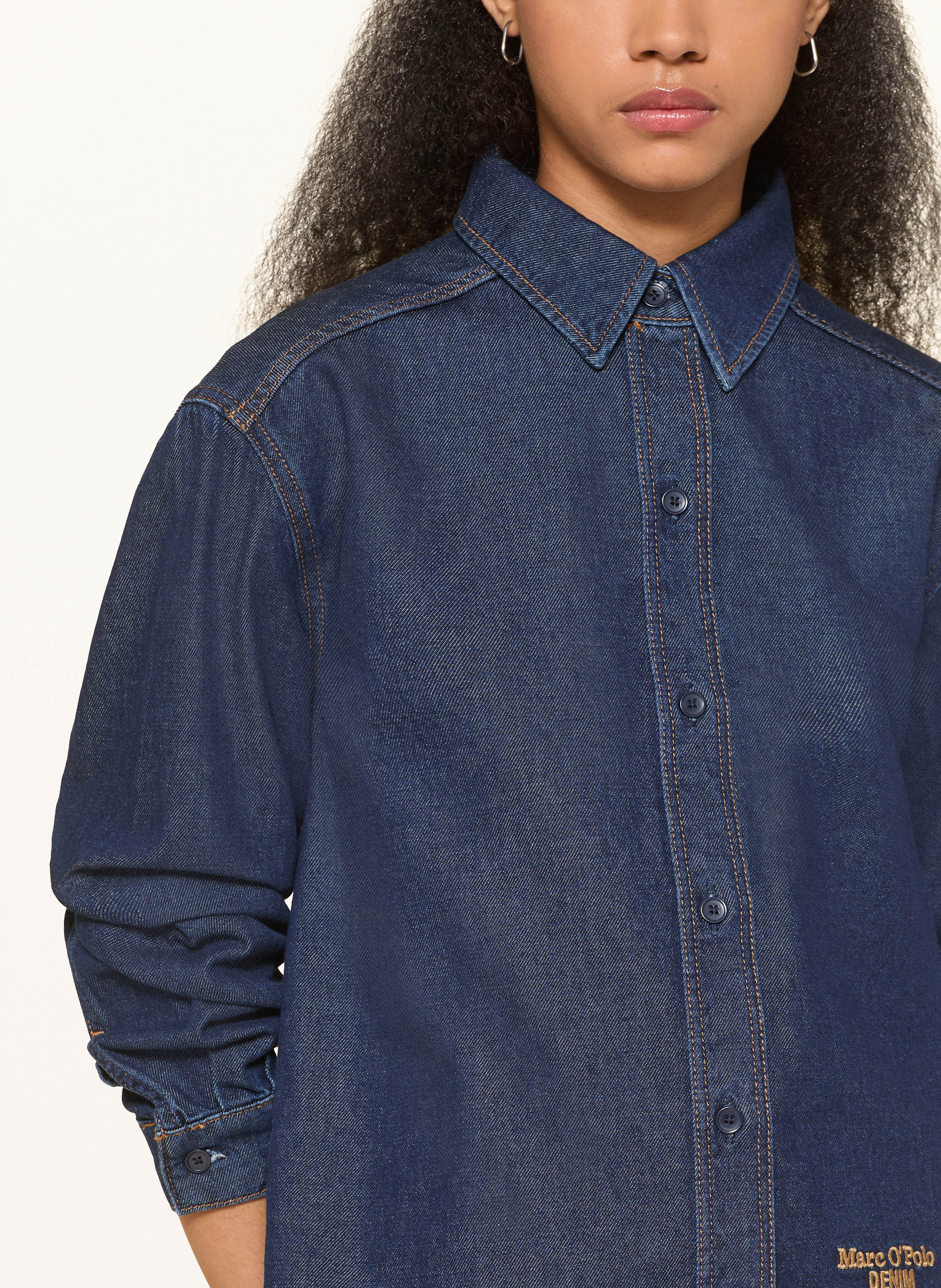 Thumbnail - Marc O'polo Denim Jeans-Overshirt blau