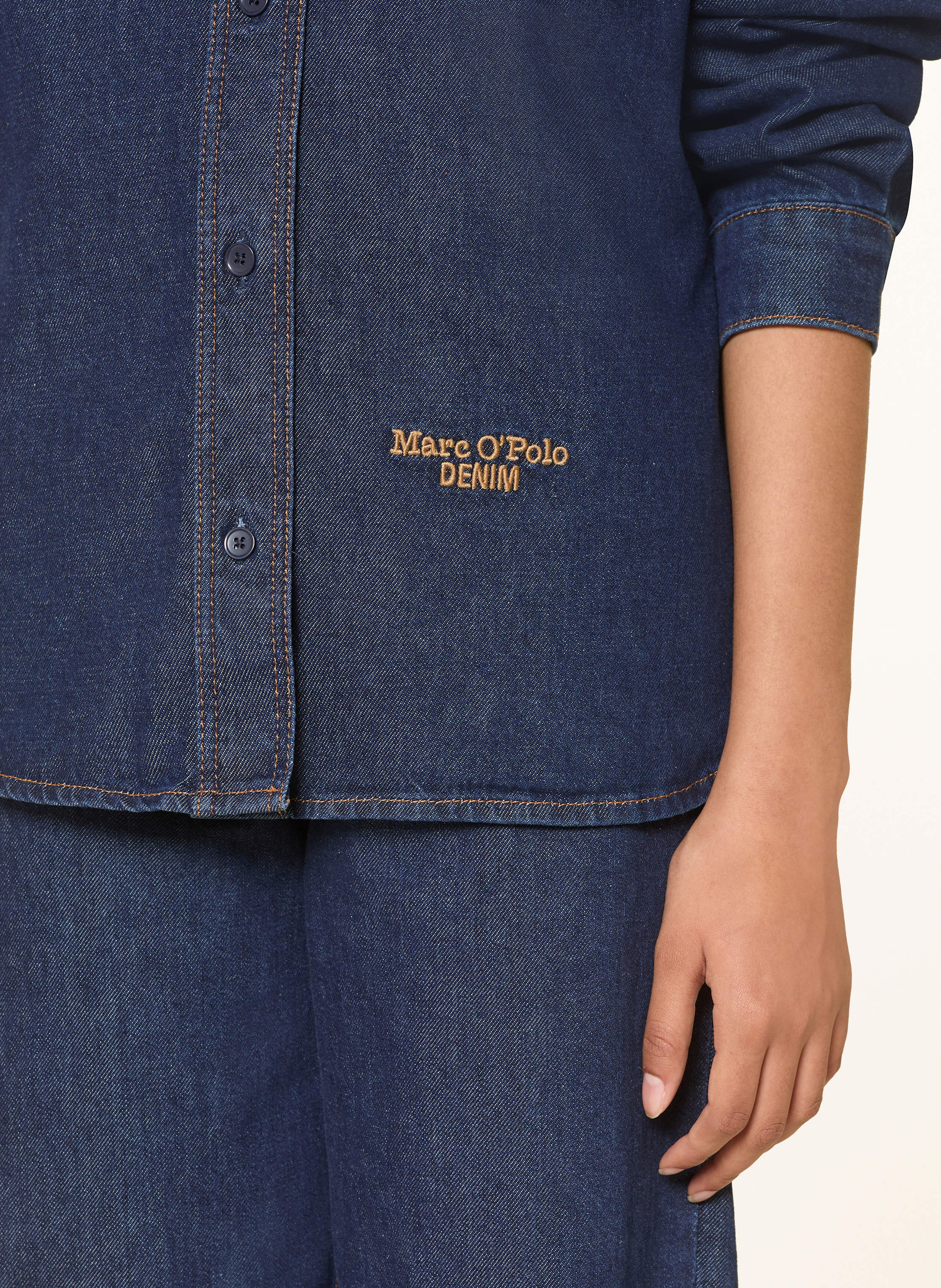 Thumbnail - Marc O'polo Denim Jeans-Overshirt blau