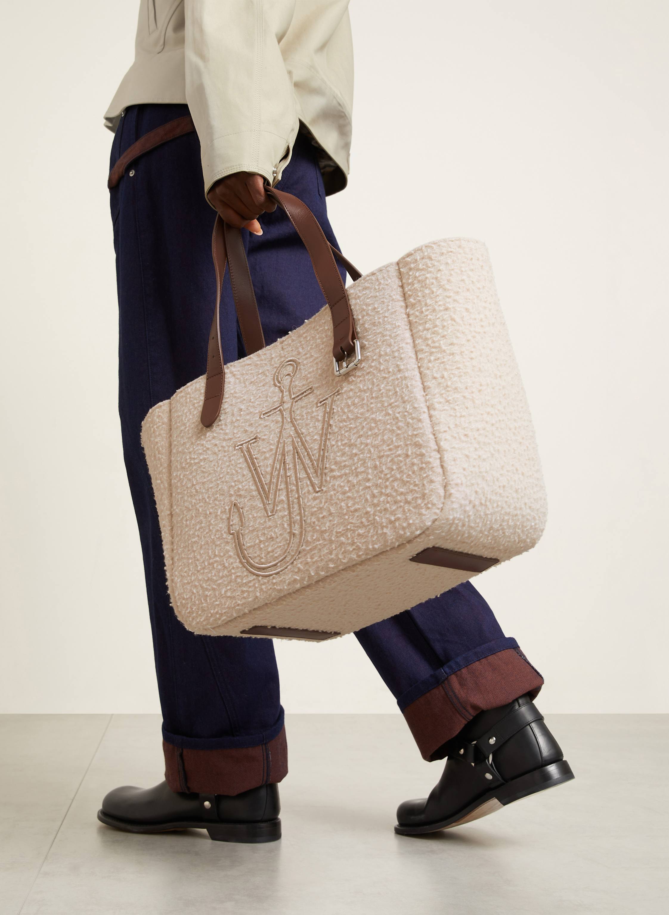 Thumbnail - Jw Anderson Shopper Belt beige