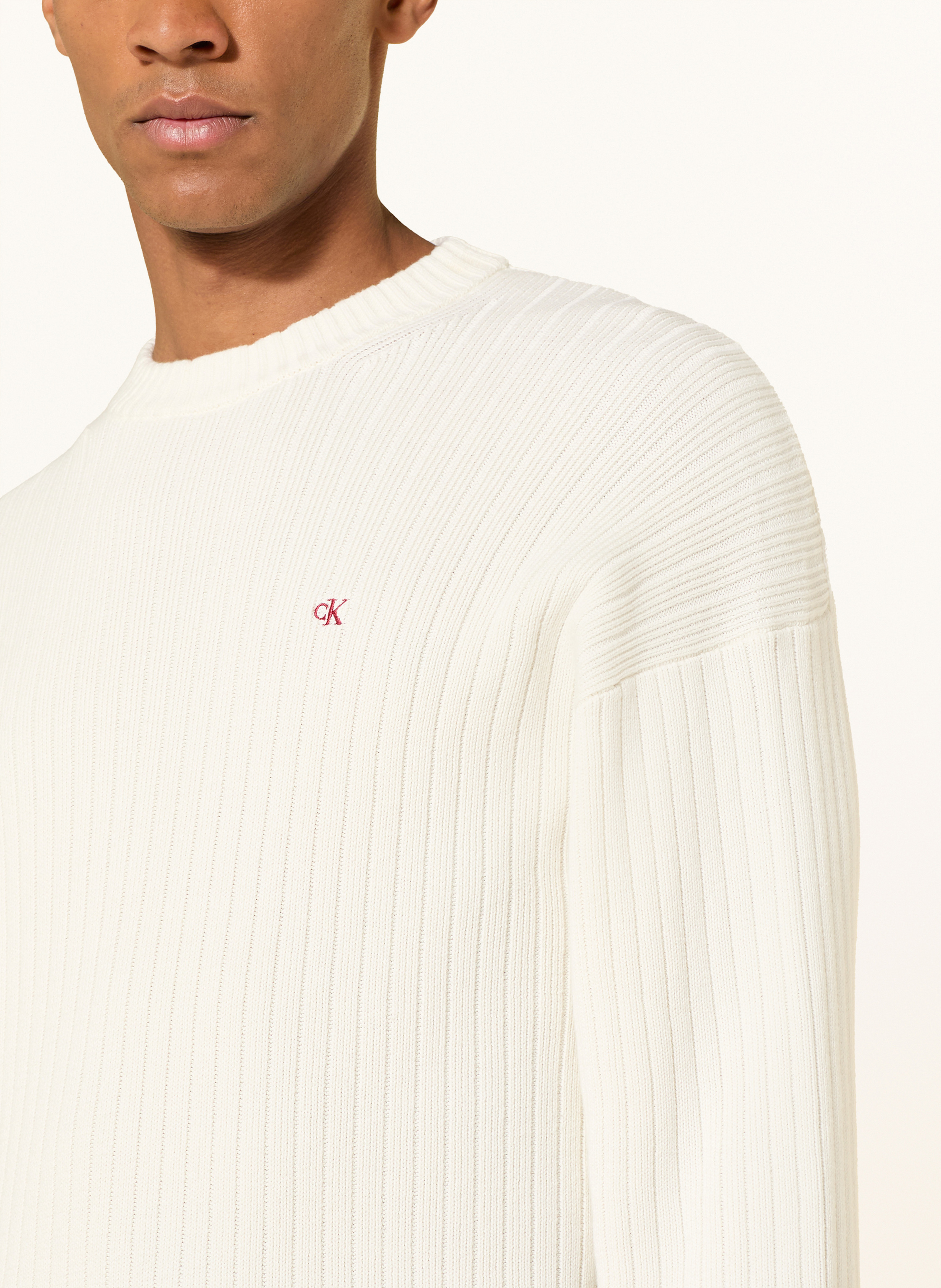 Thumbnail - Calvin Klein Jeans Pullover beige