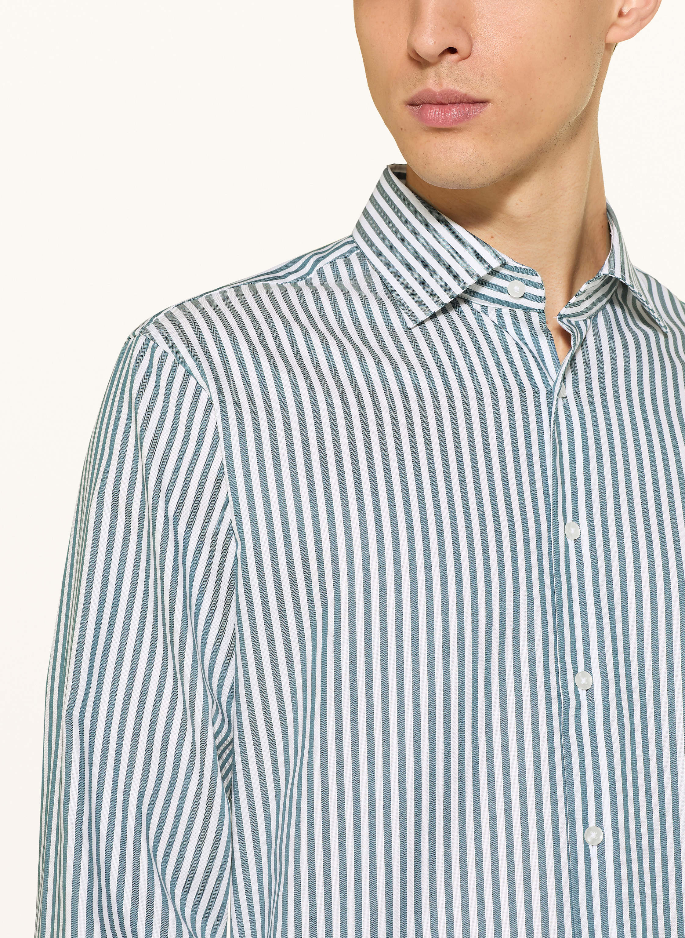 Thumbnail - Seidensticker Hemd Shaped Fit gruen