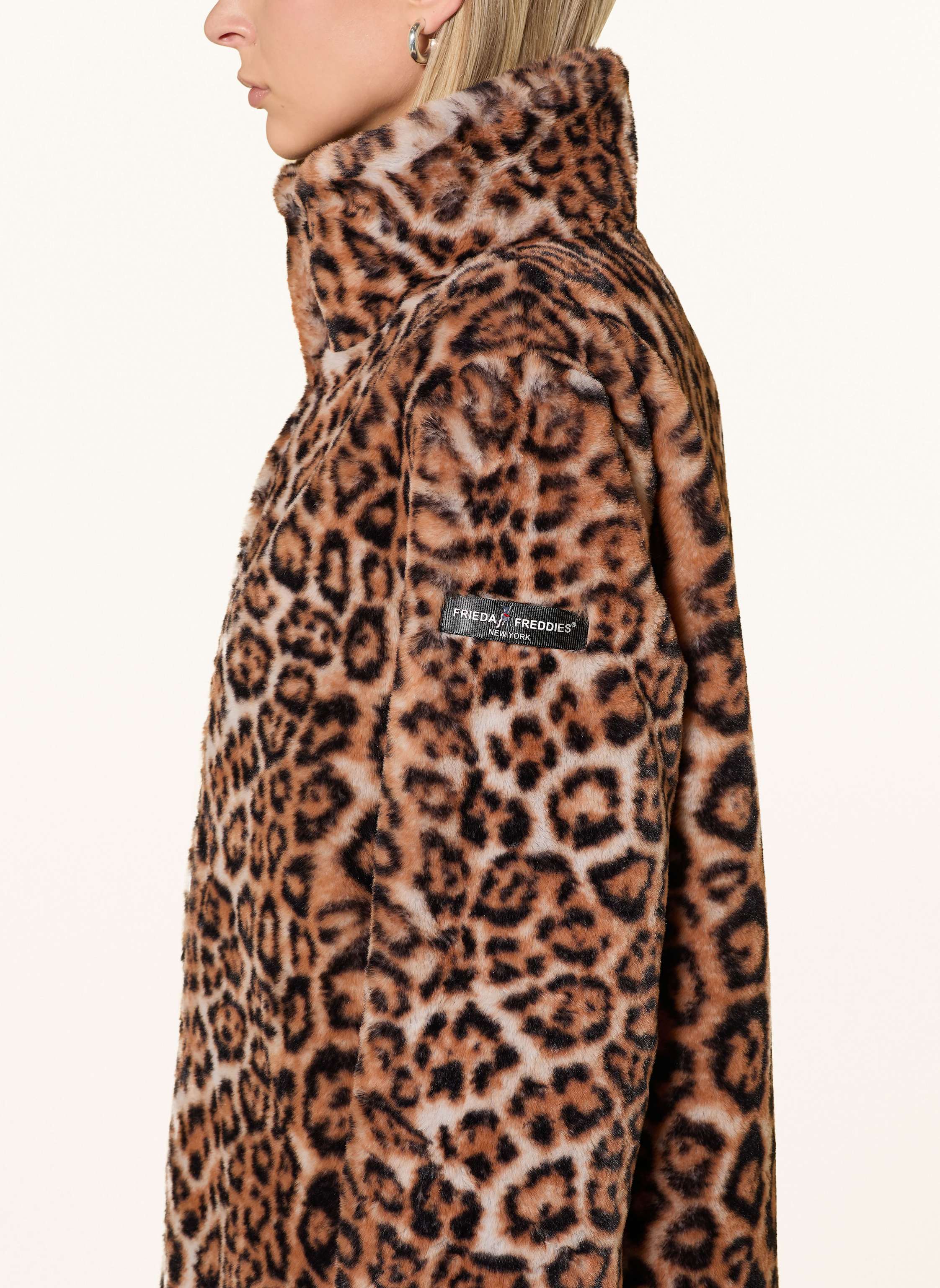 Thumbnail - Frieda & Freddies Kunstfell-Mantel Eve-Mary braun