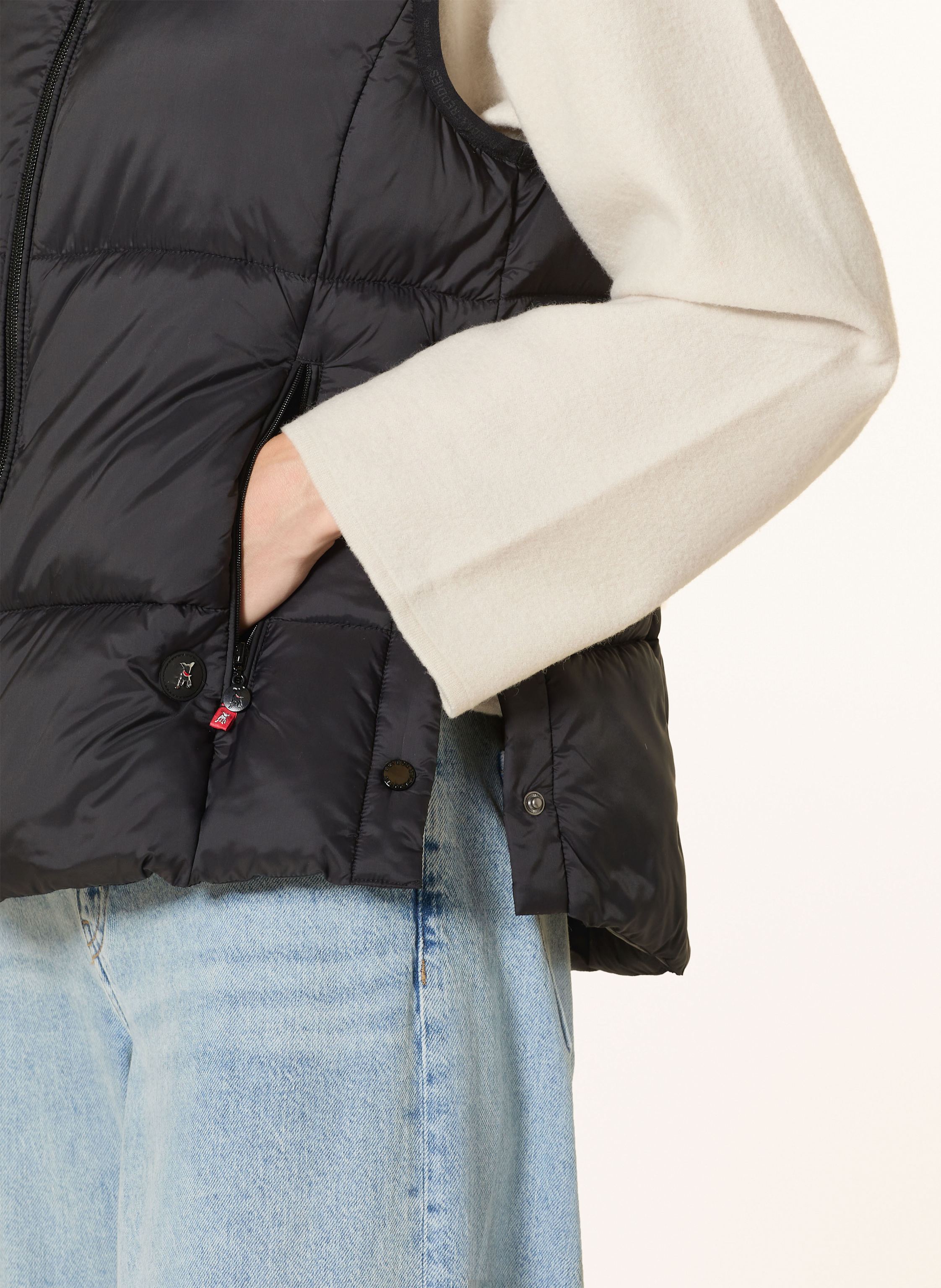 Thumbnail - Frieda & Freddies Steppweste Cisme schwarz