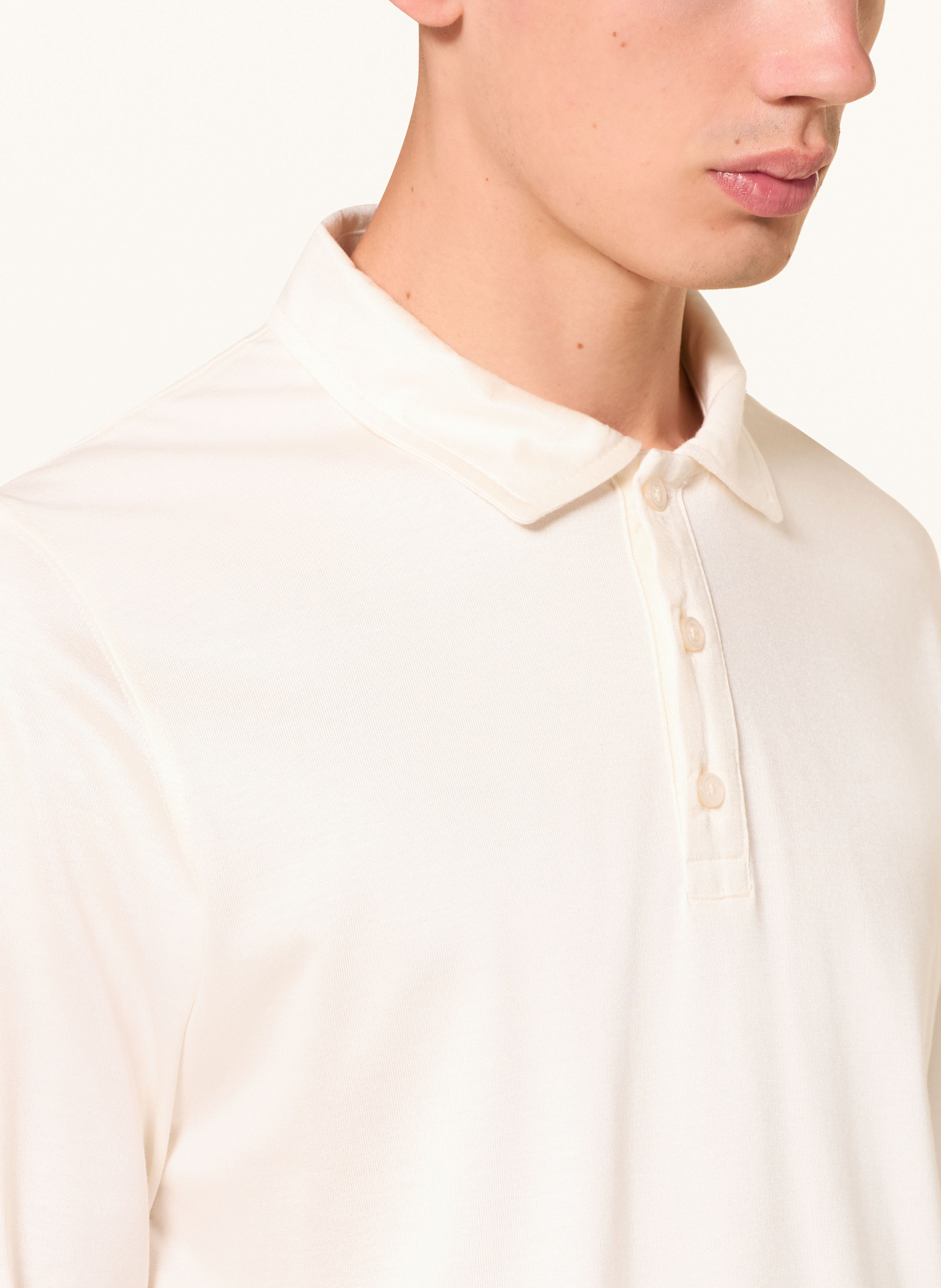 Thumbnail - Paul Jersey-Poloshirt weiss