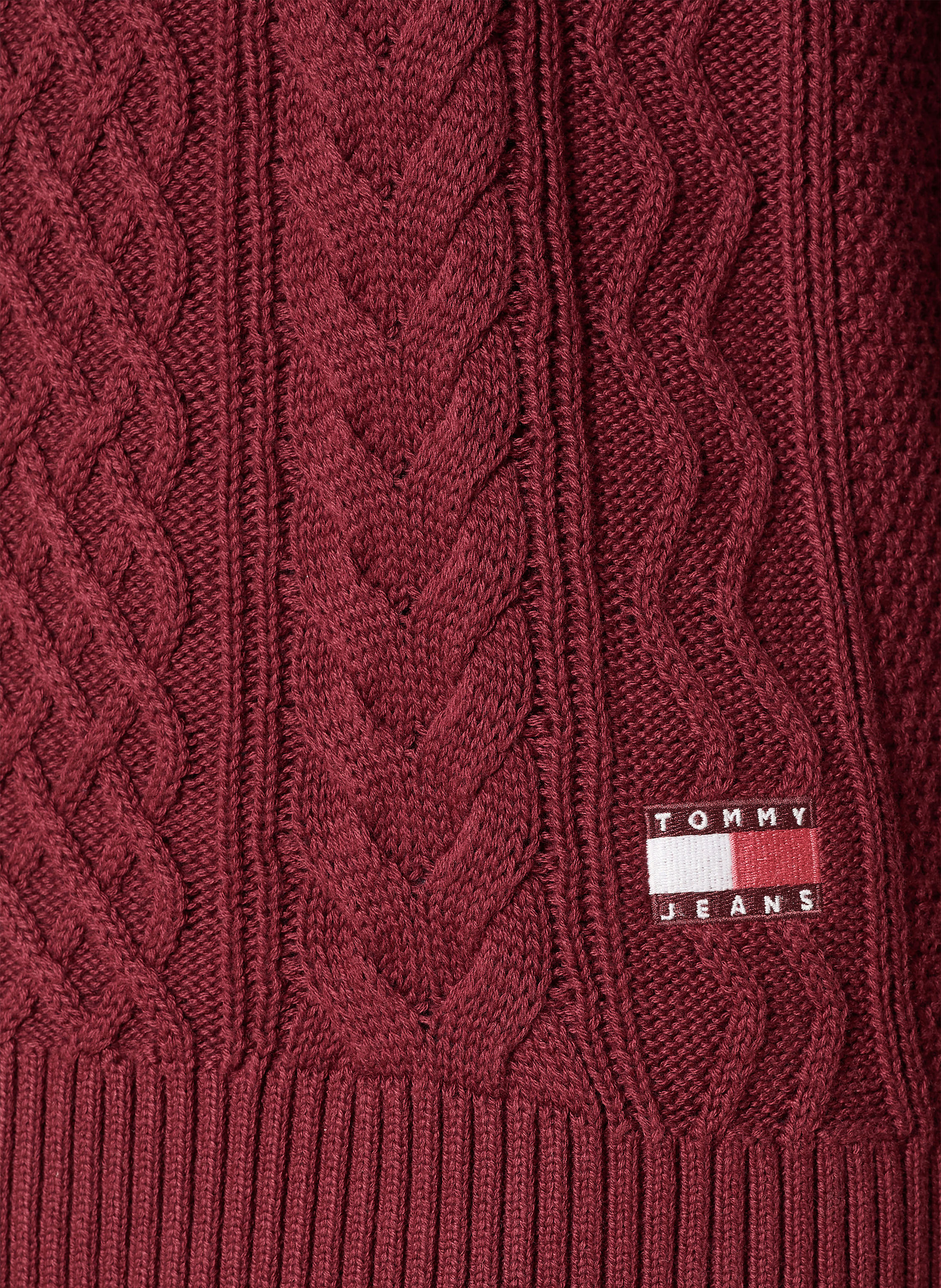 Thumbnail - Tommy Jeans Pullover rot