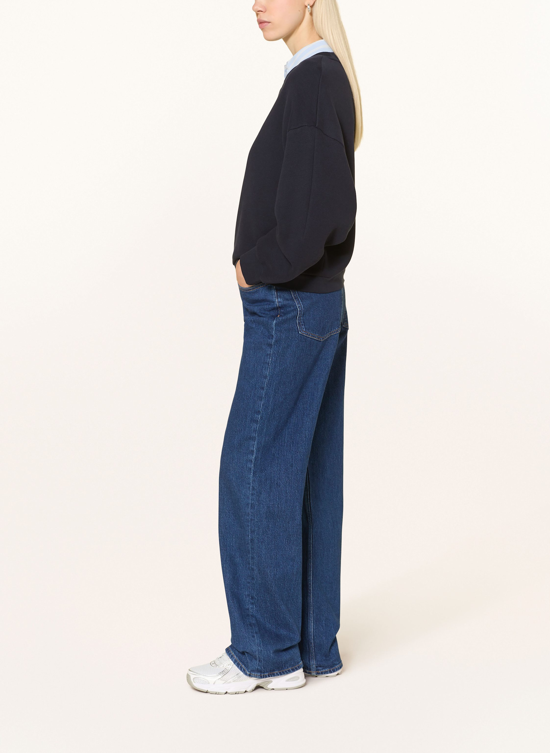 Thumbnail - Tommy Jeans Wide Leg Jeans Mia blau